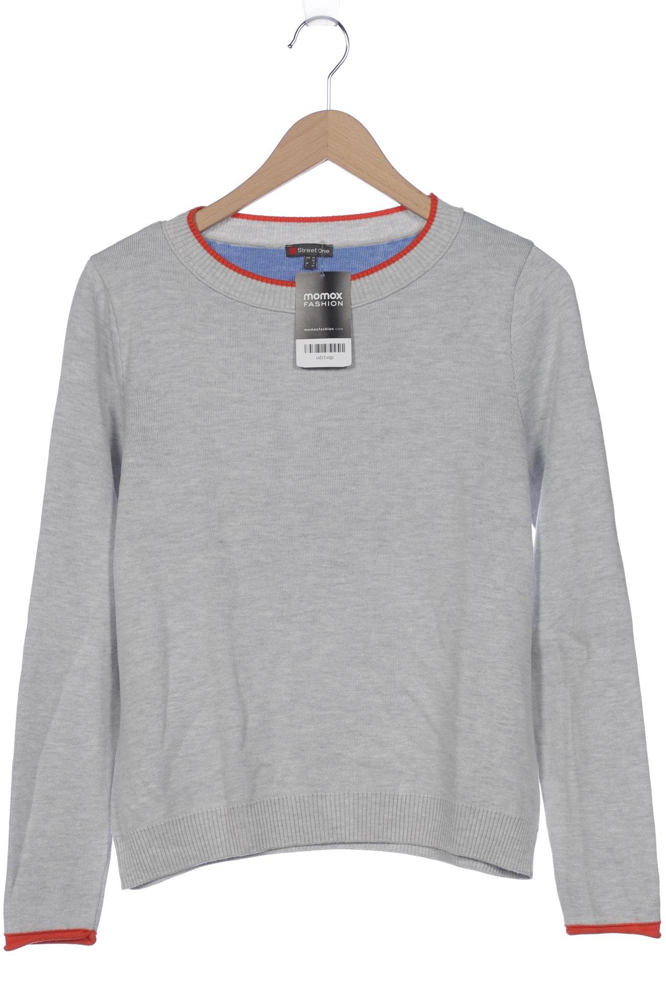 

Street One Damen Pullover, grau, Gr. 34