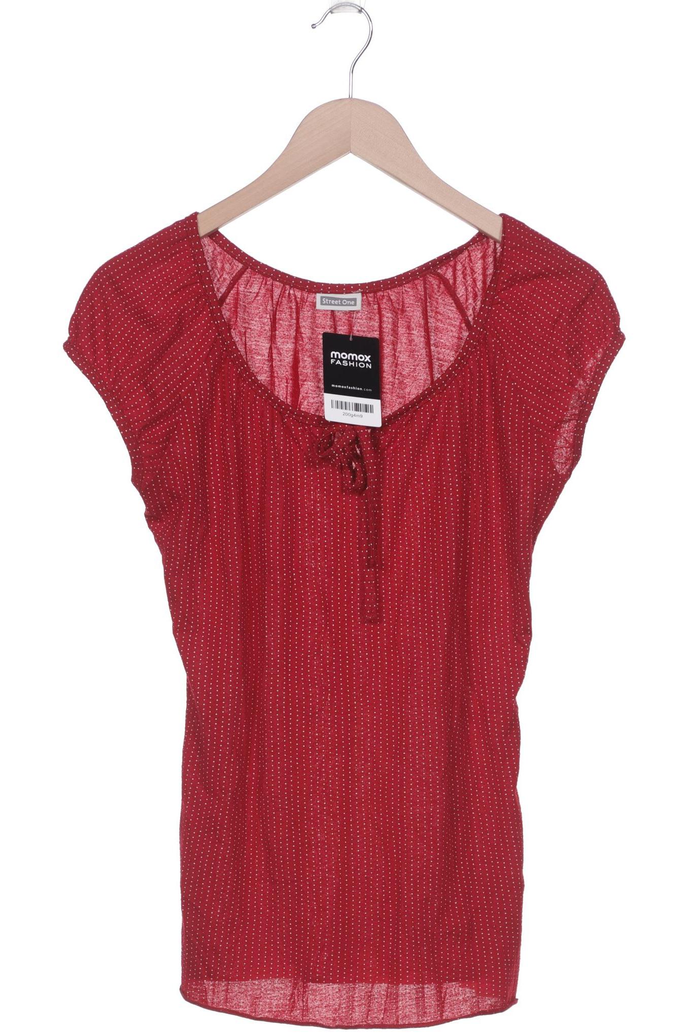 

Street One Damen T-Shirt, rot, Gr. 38