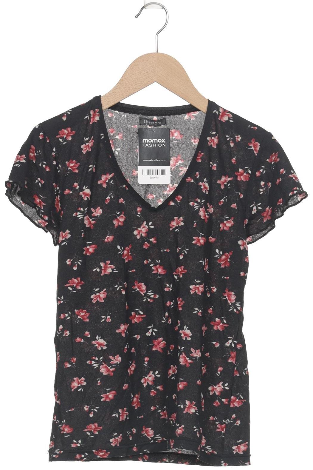 

Street One Damen T-Shirt, schwarz, Gr. 36
