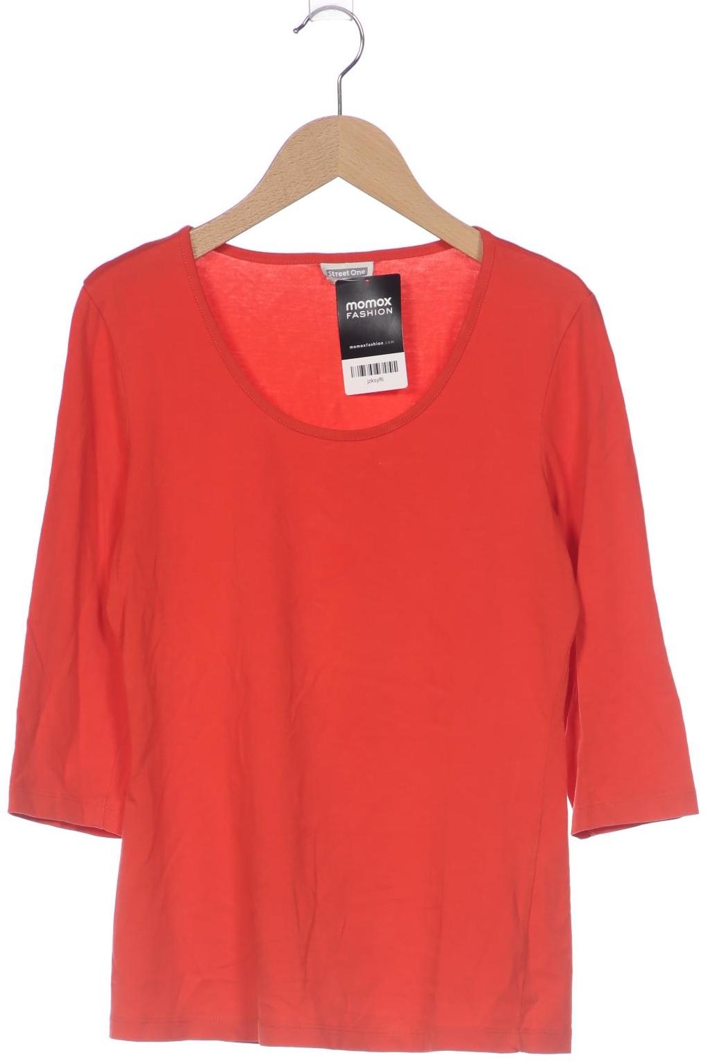 

Street One Damen Langarmshirt, rot, Gr. 38