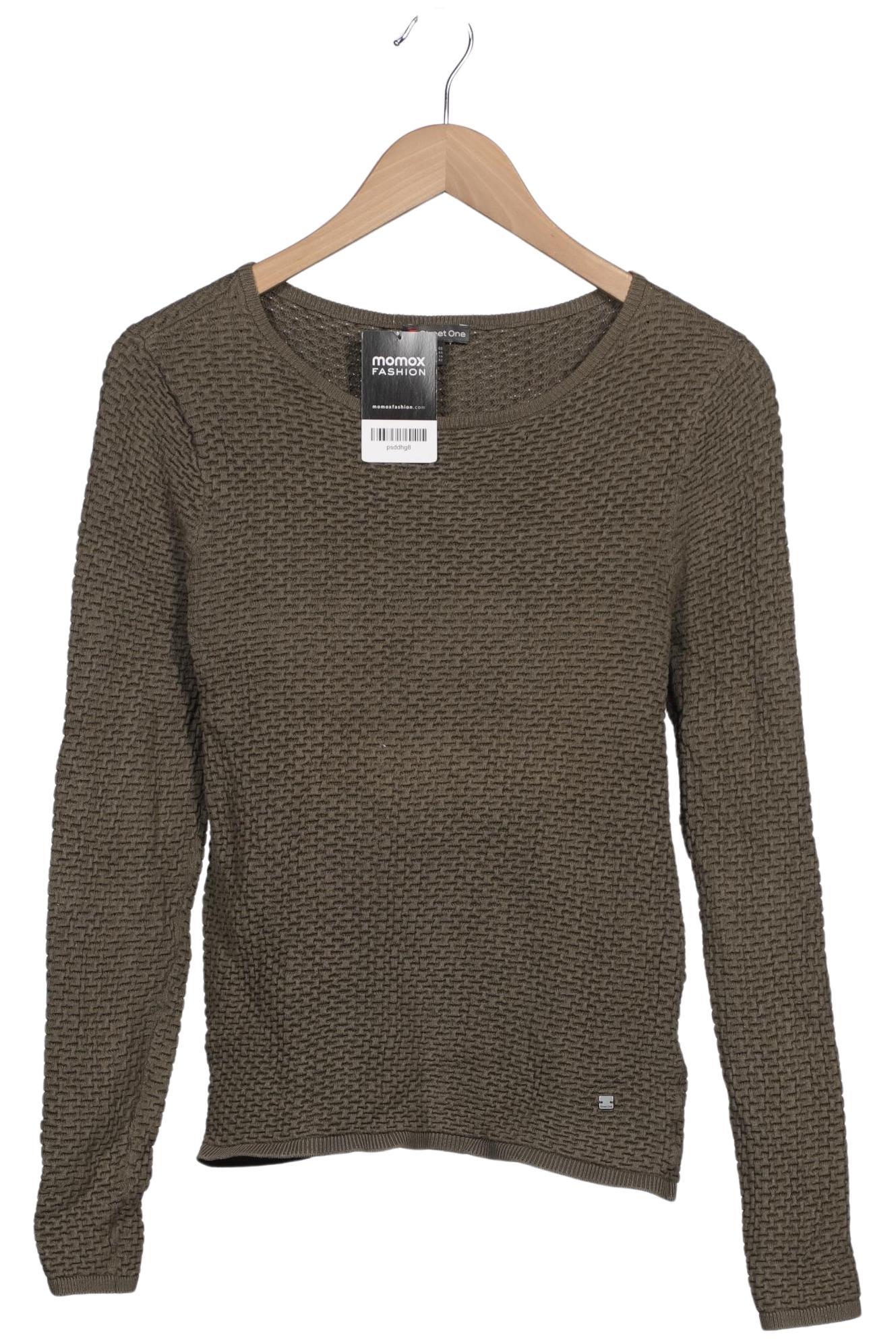 

Street One Damen Pullover, grün, Gr. 40