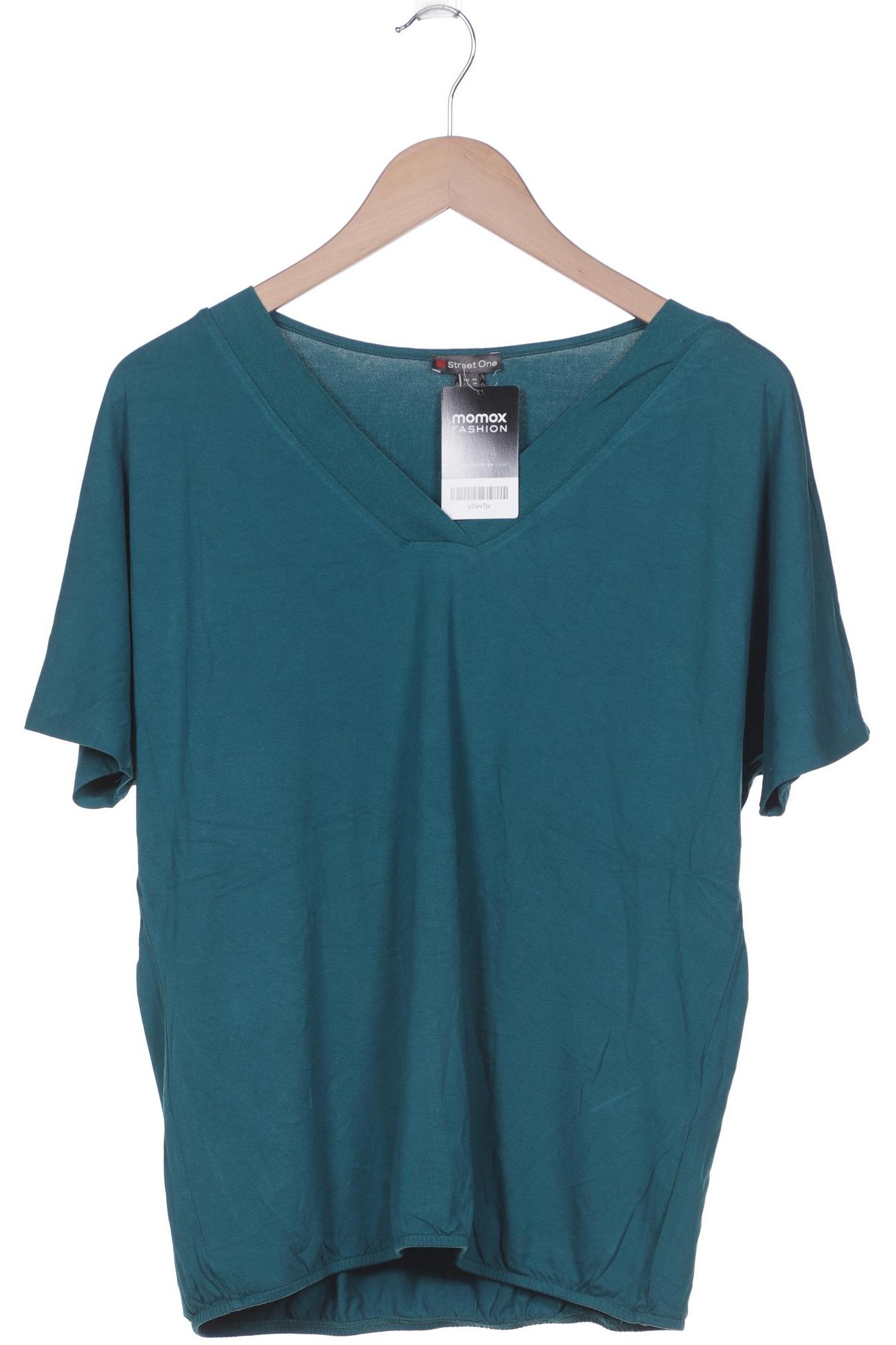 

Street One Damen T-Shirt, türkis, Gr. 40