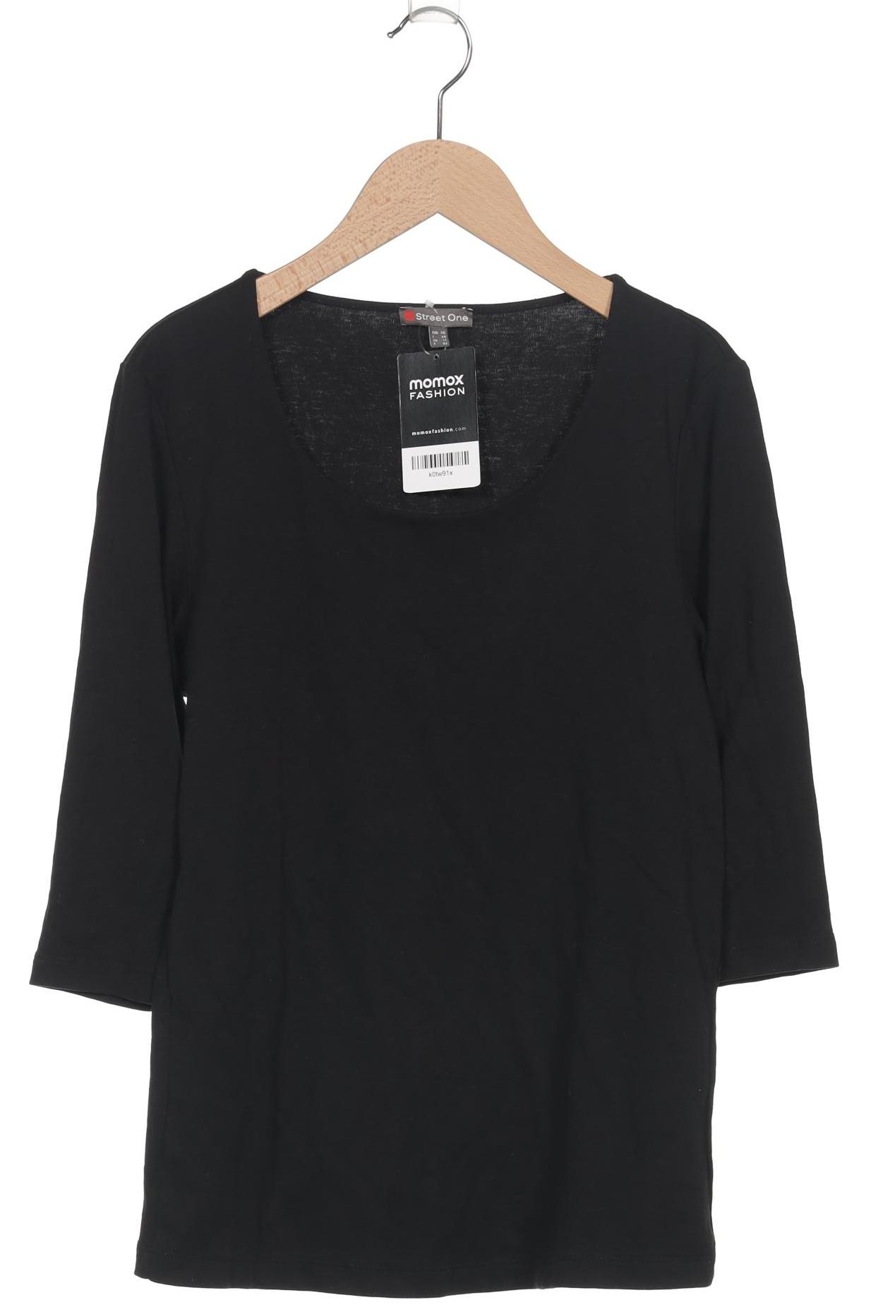 

Street One Damen Langarmshirt, schwarz, Gr. 40