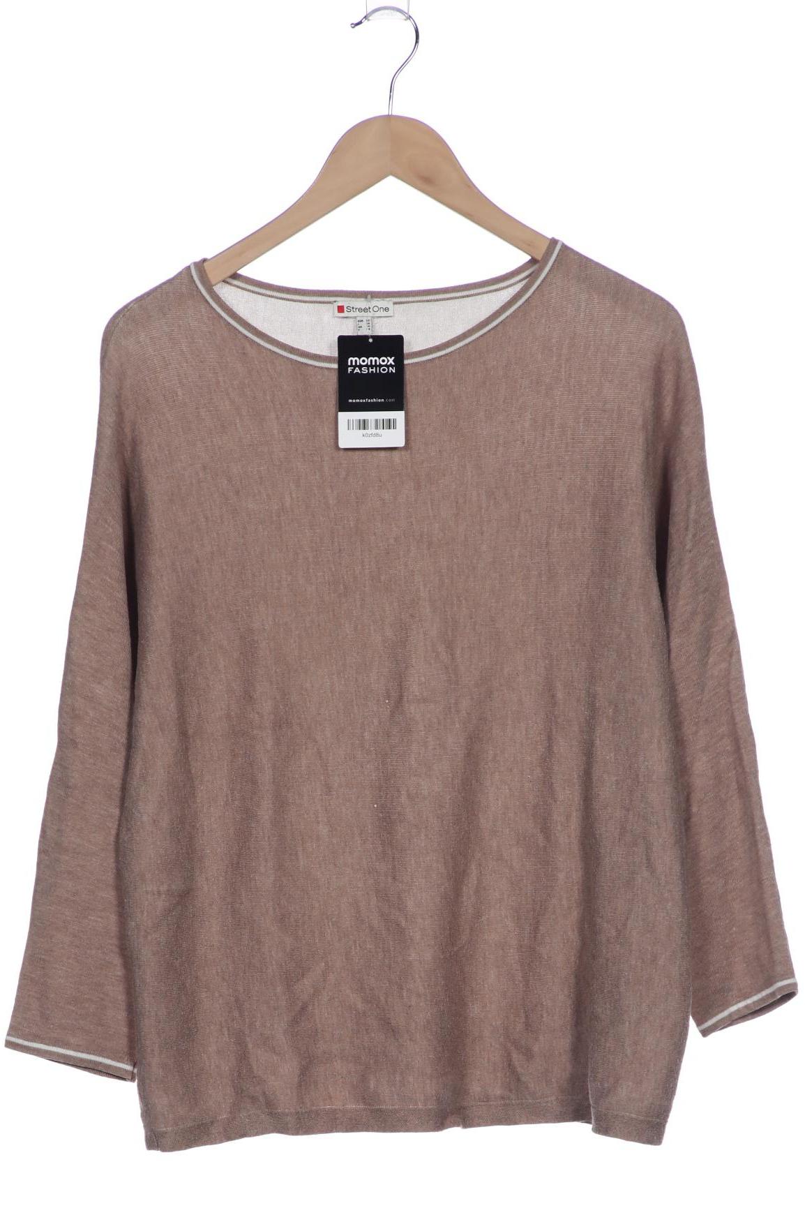 

Street One Damen Pullover, beige, Gr. 42
