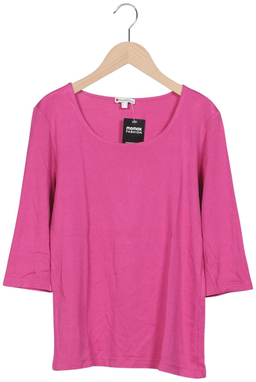 

Street One Damen Langarmshirt, pink, Gr. 40