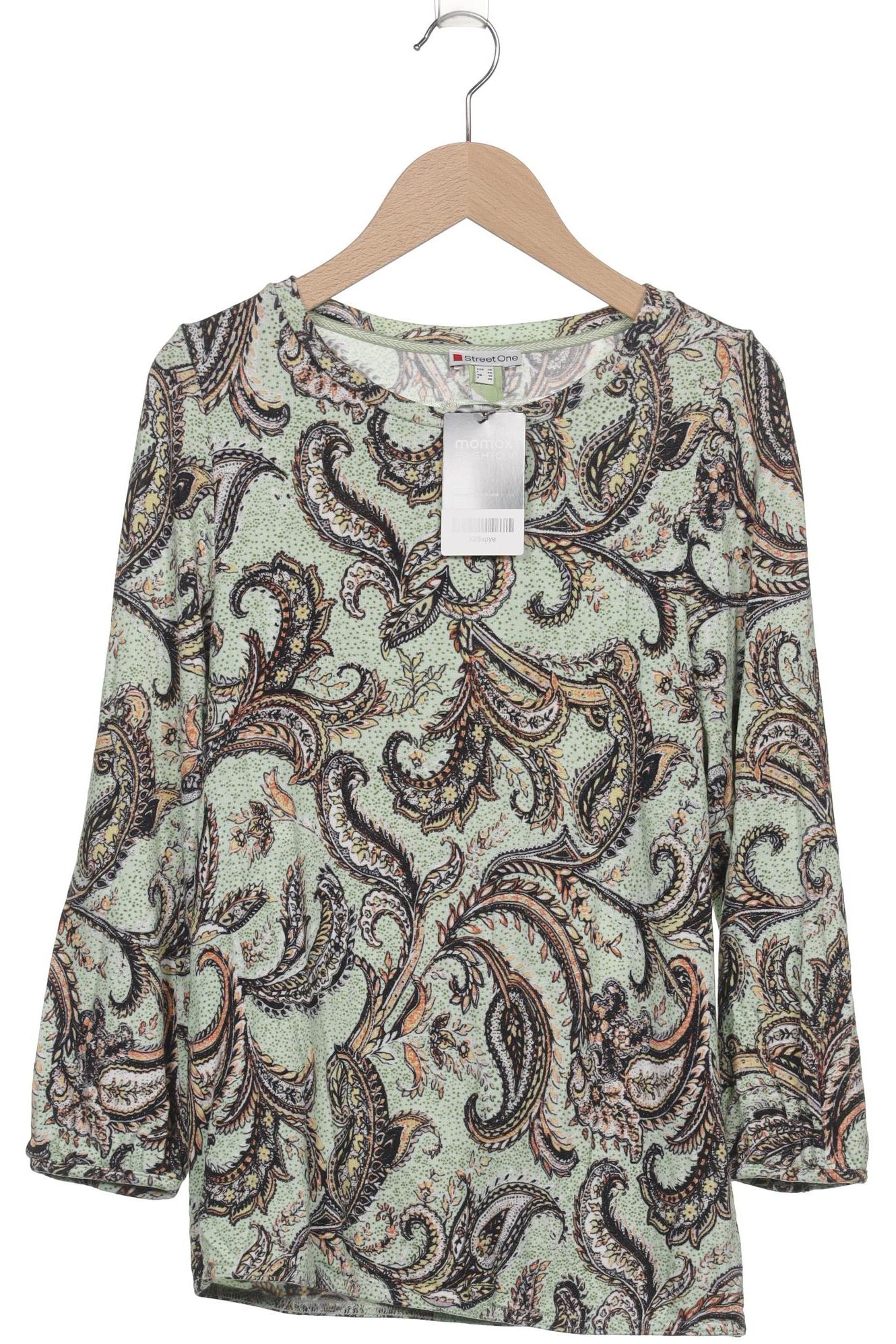 

Street One Damen Langarmshirt, grün, Gr. 36