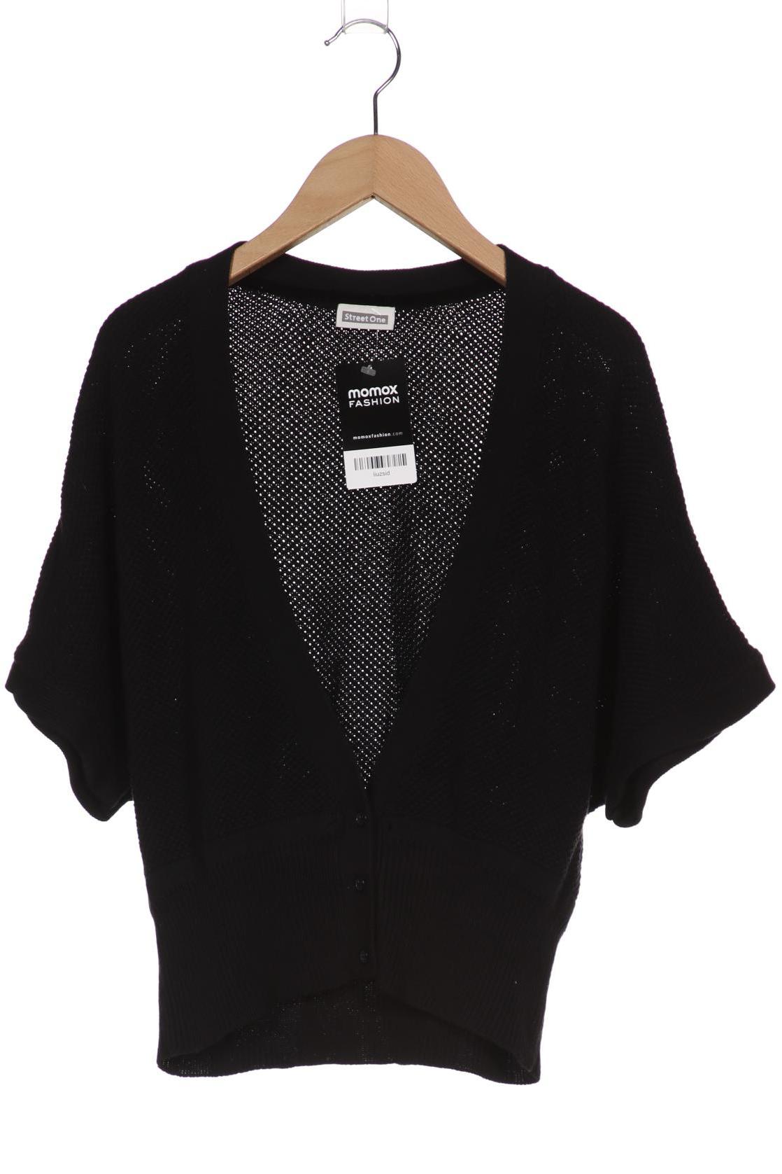 

Street One Damen Strickjacke, schwarz, Gr. 36