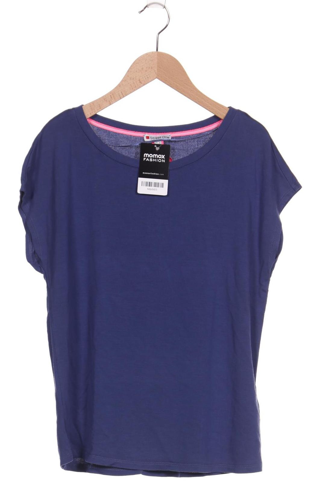 

Street One Damen T-Shirt, marineblau, Gr. 36