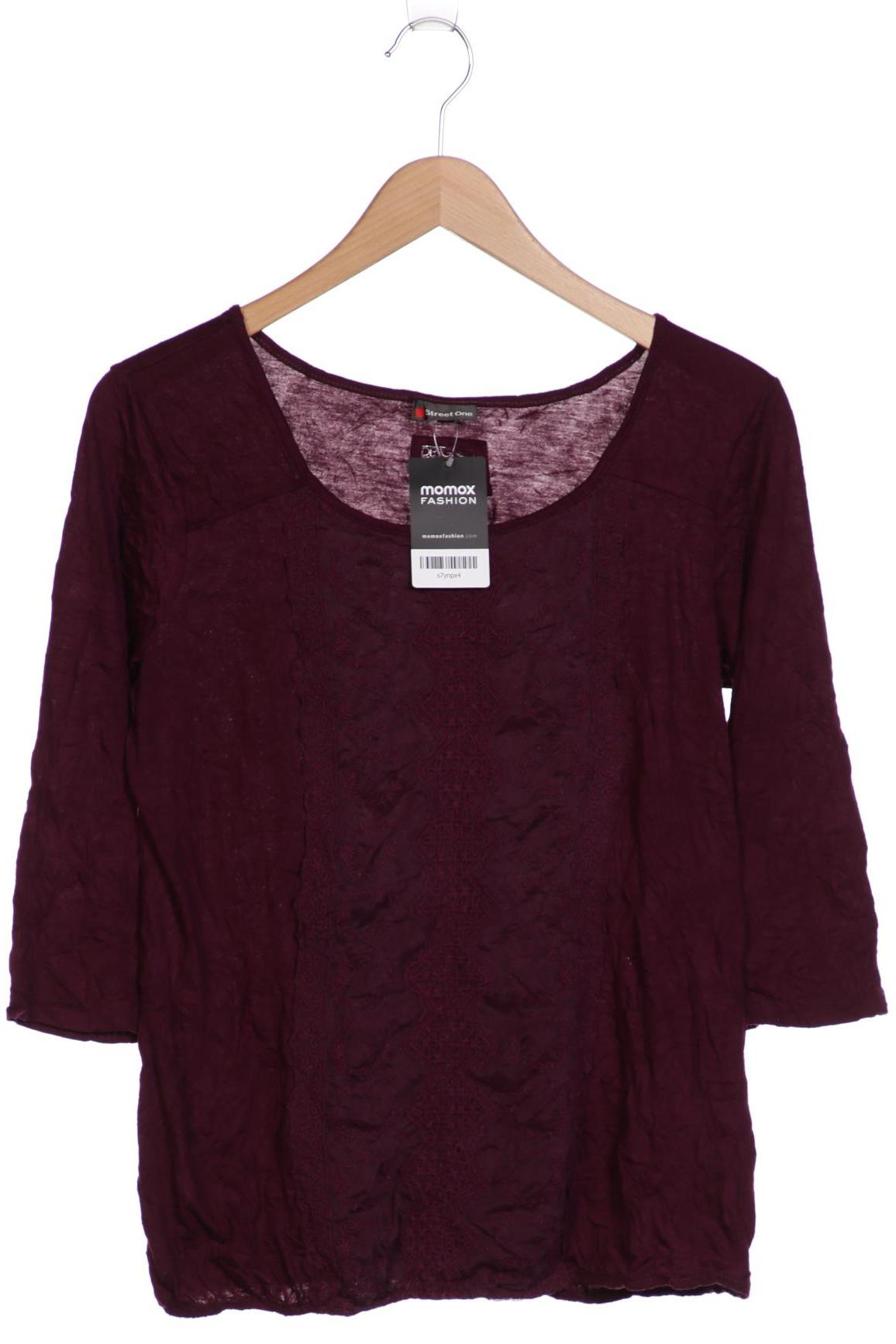 

Street One Damen Langarmshirt, bordeaux