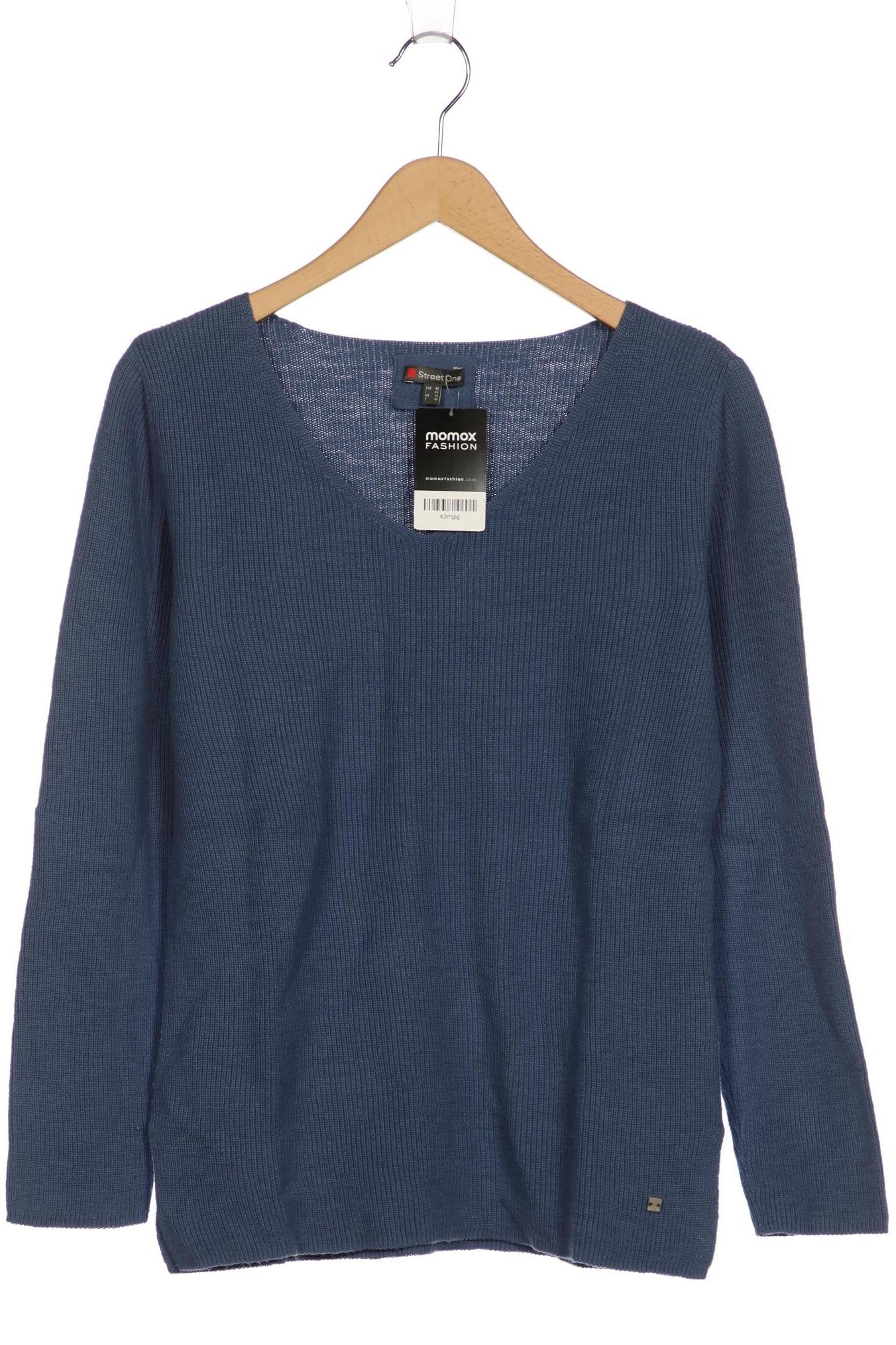 

Street One Damen Pullover, blau, Gr. 40