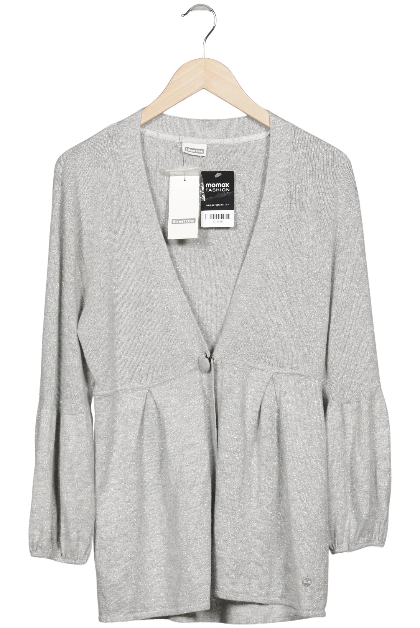 

Street One Damen Strickjacke, grau, Gr. 44
