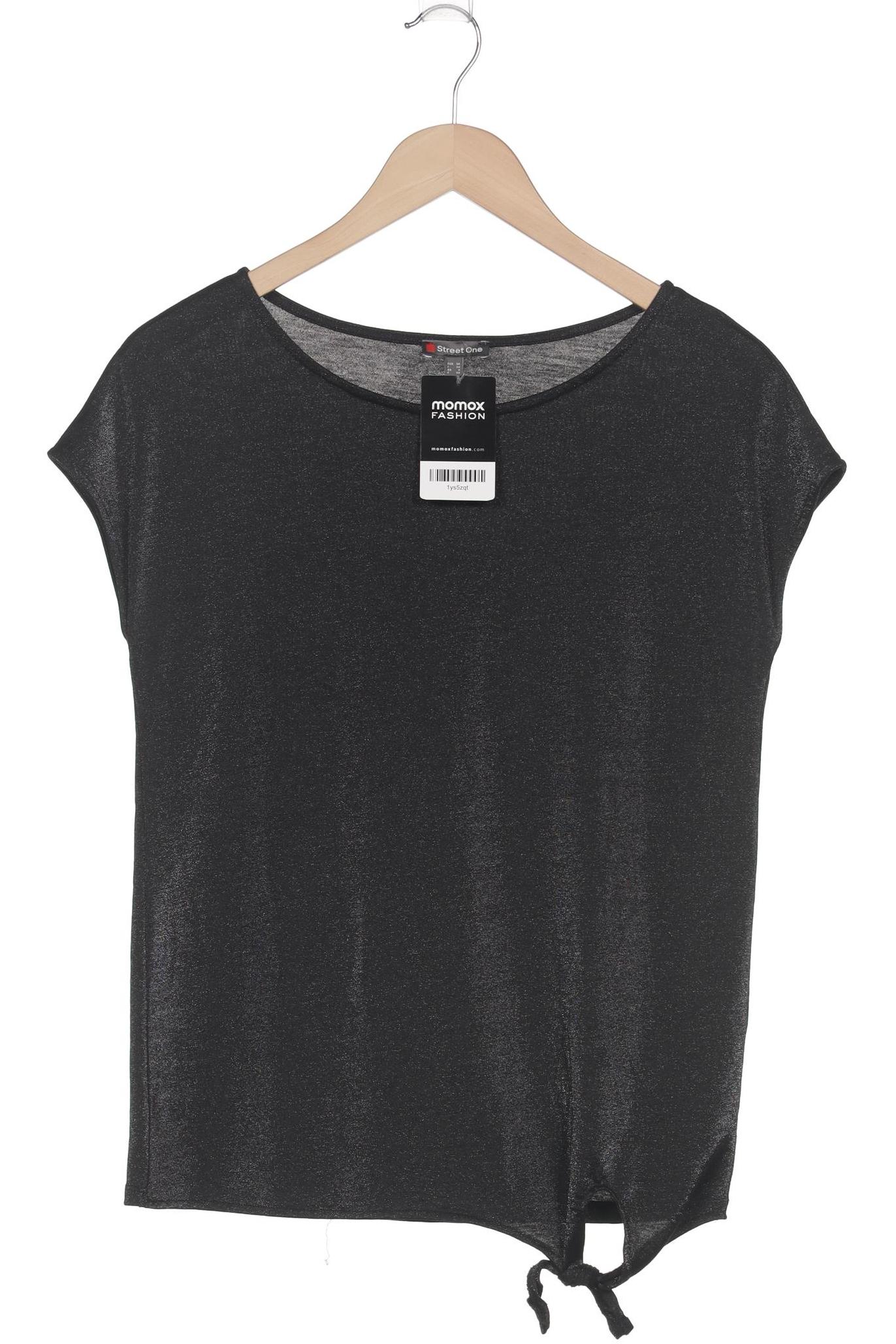

Street One Damen T-Shirt, schwarz, Gr. 34