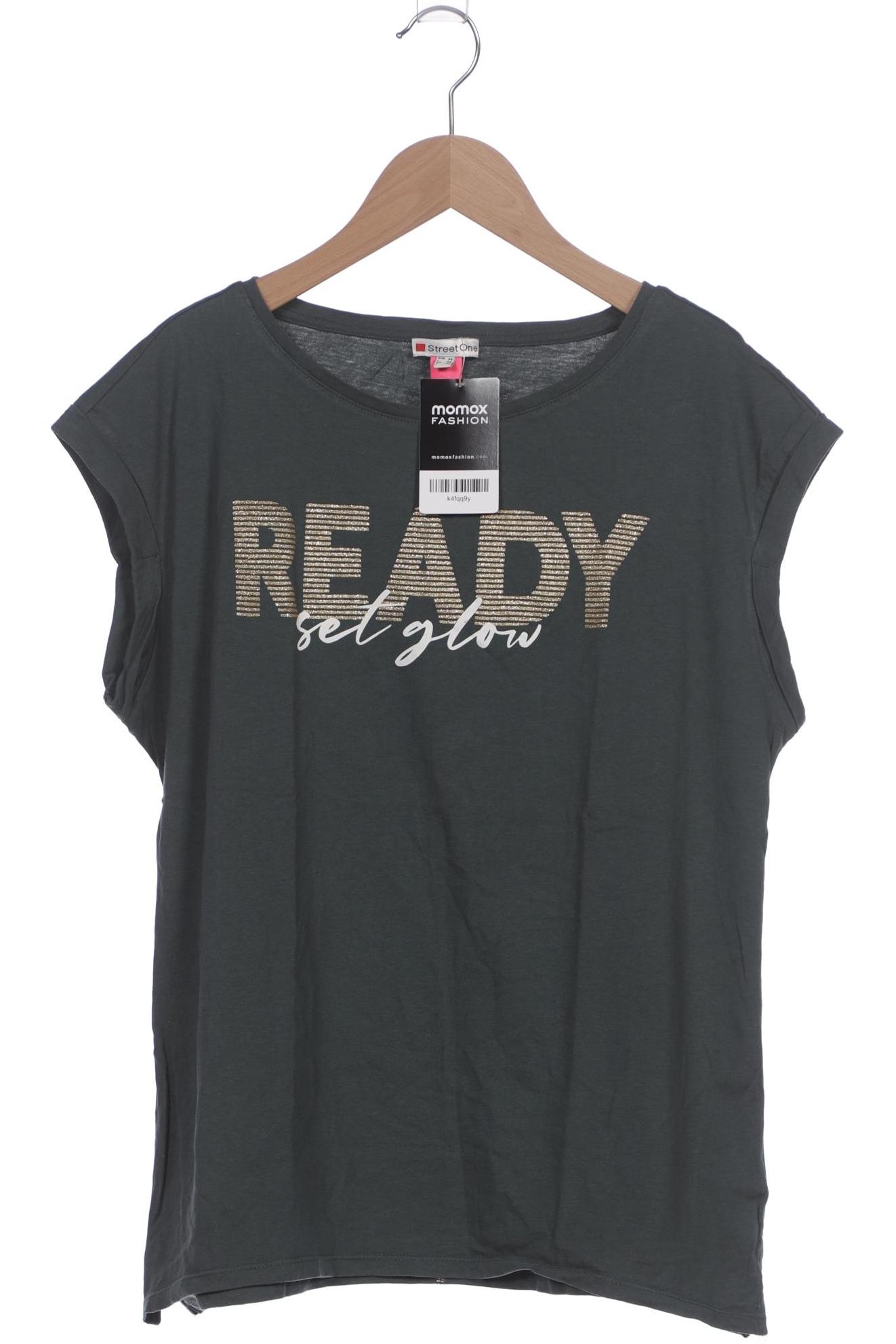 

Street One Damen T-Shirt, grün, Gr. 40