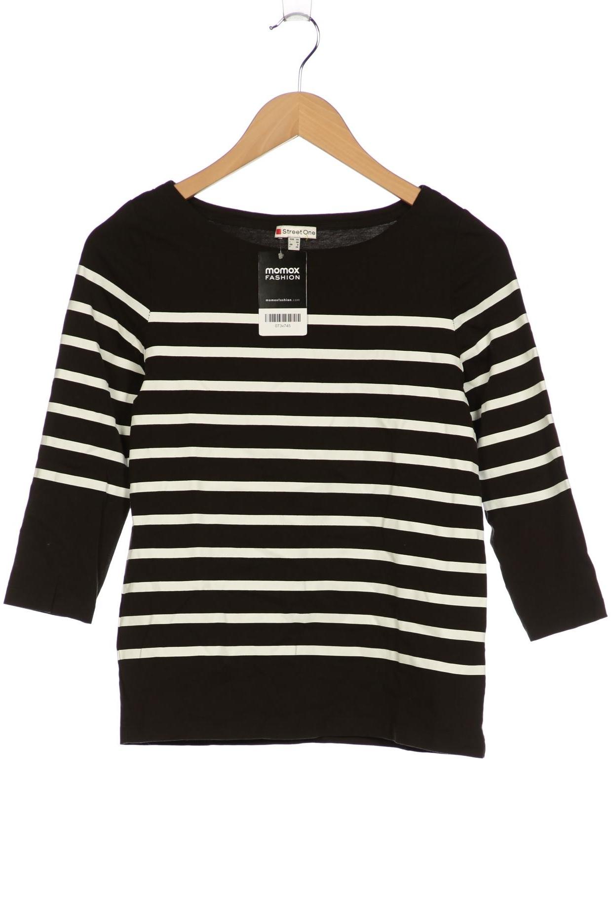 

Street One Damen Langarmshirt, schwarz, Gr. 34