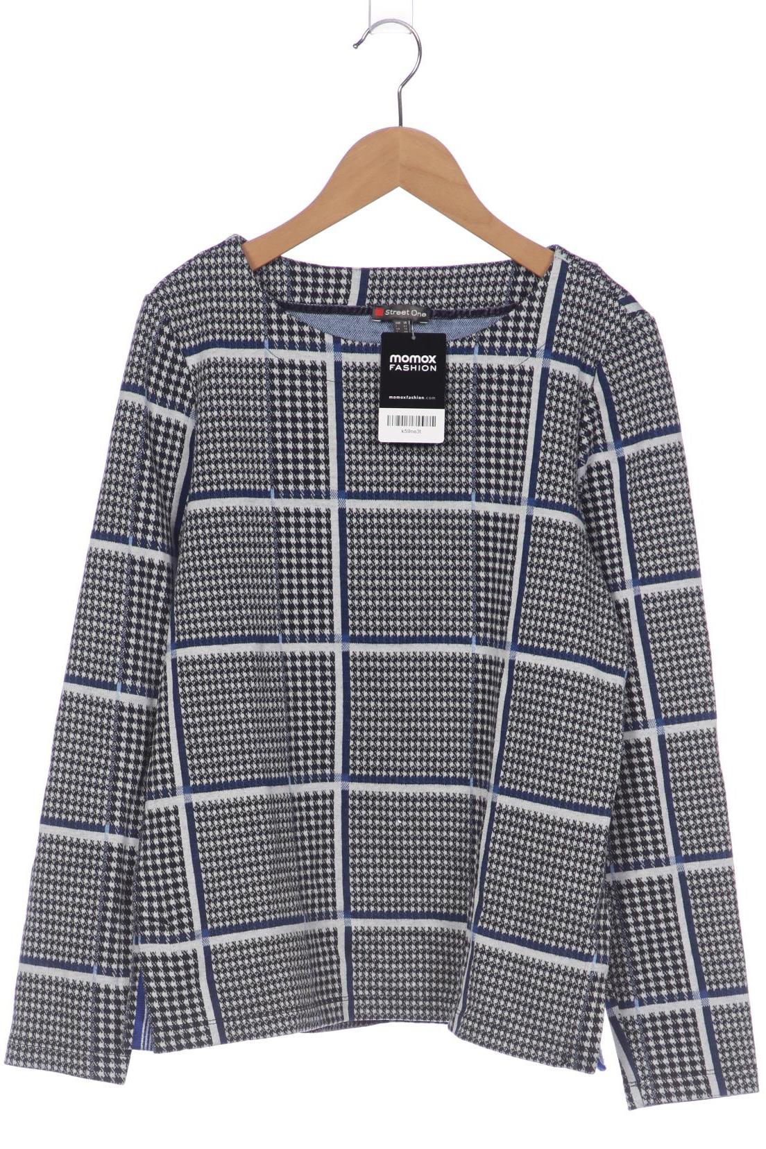 

Street One Damen Sweatshirt, blau, Gr. 38