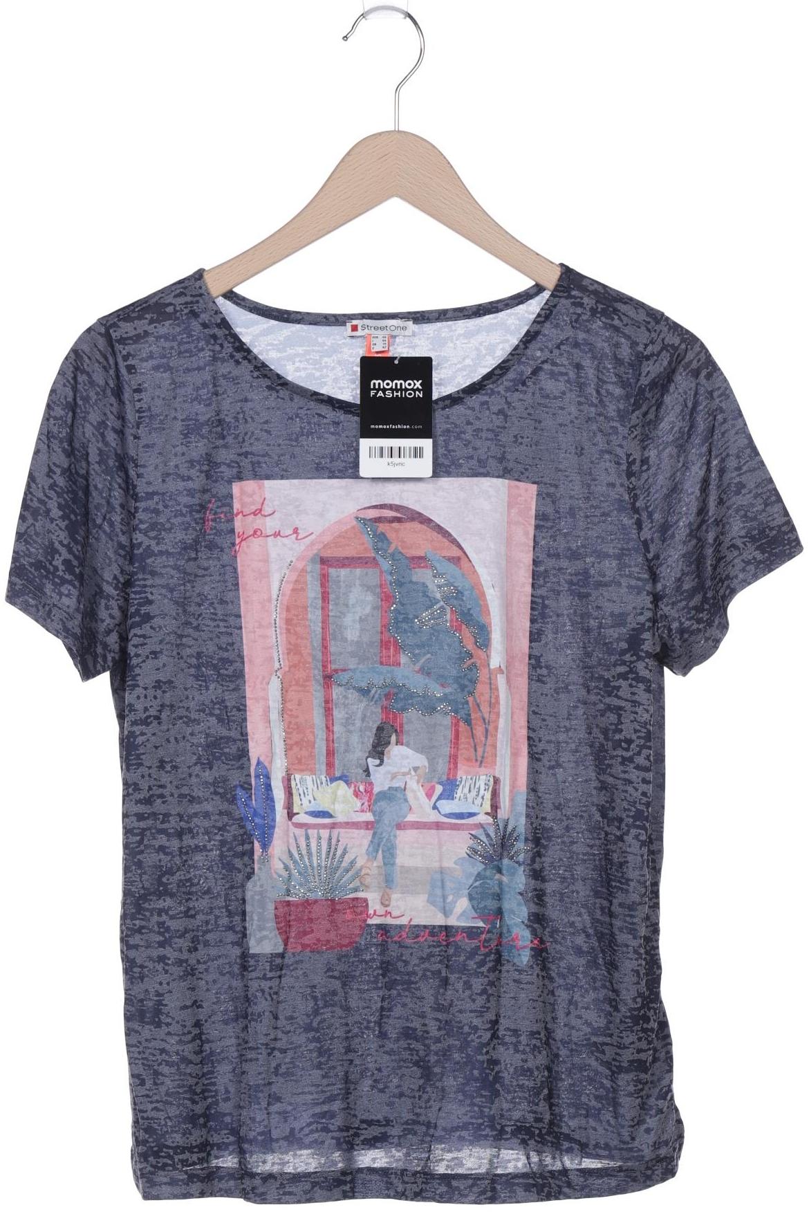 

Street One Damen T-Shirt, grau, Gr. 40