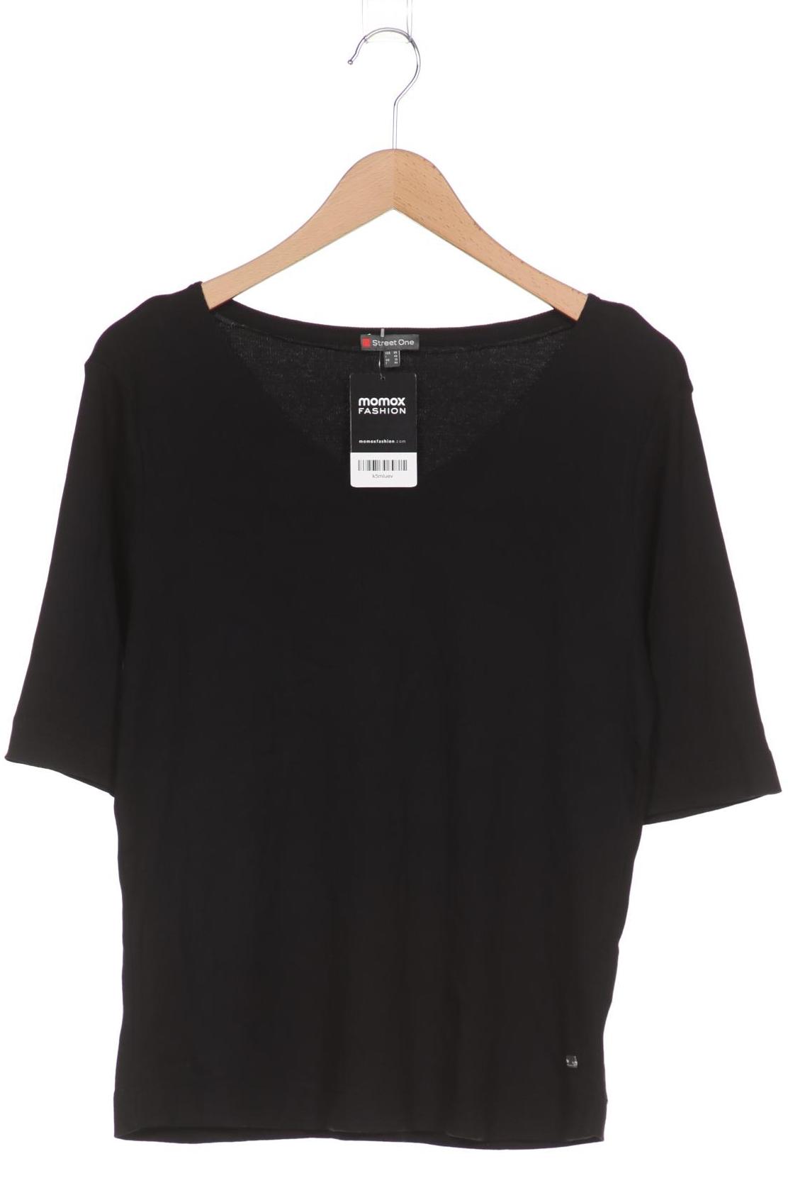 

Street One Damen T-Shirt, schwarz