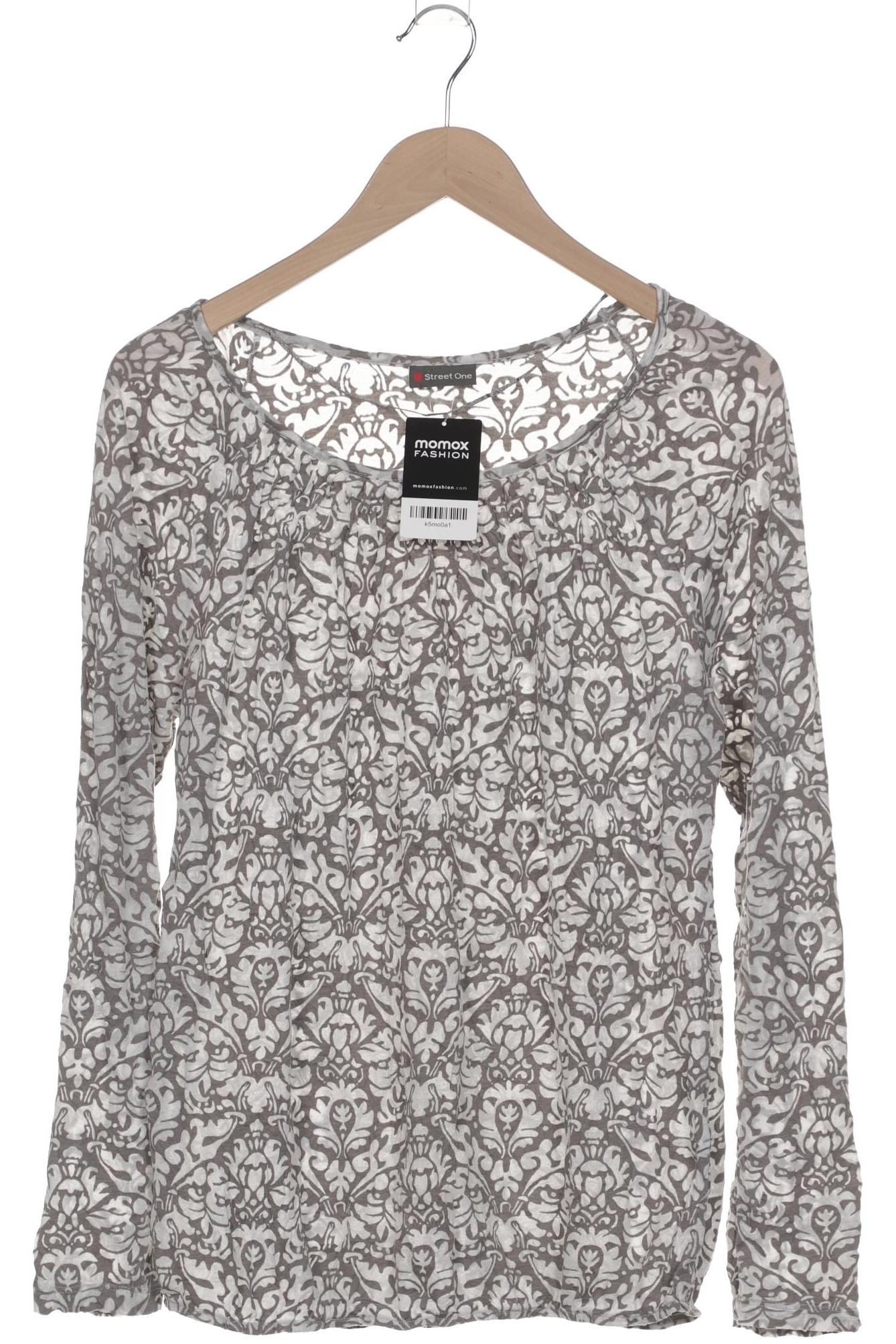 

Street One Damen Langarmshirt, grau, Gr. 40