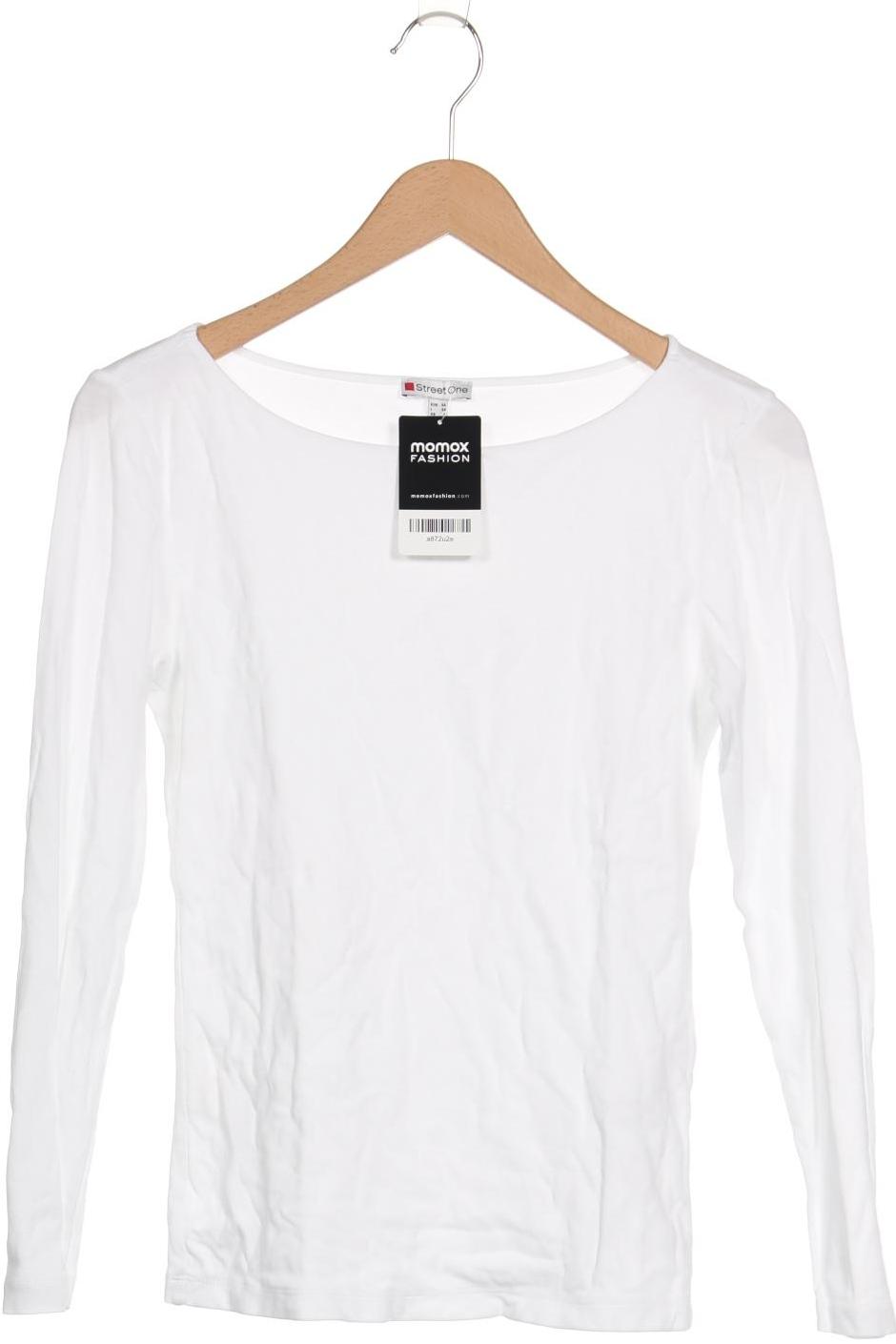 

Street One Damen Langarmshirt, weiß, Gr. 34