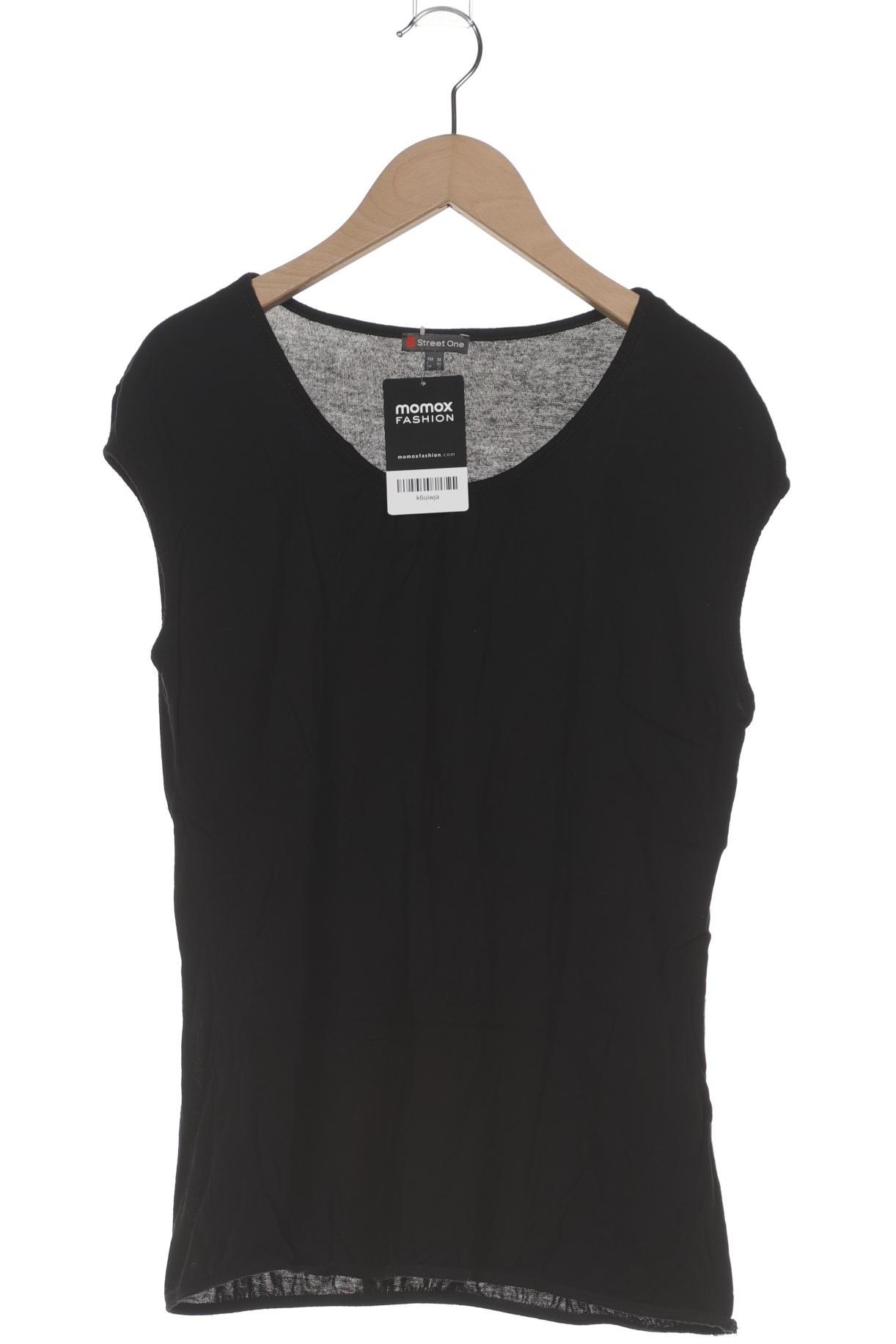 

Street One Damen T-Shirt, schwarz, Gr. 38