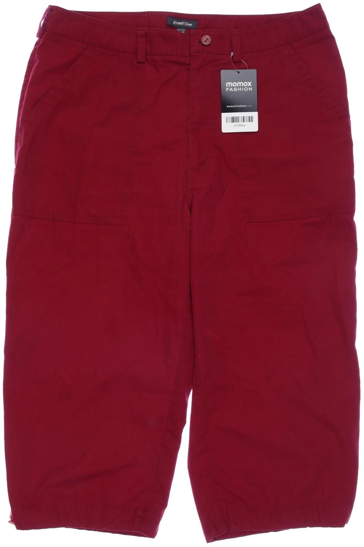 

Street One Damen Stoffhose, bordeaux, Gr. 40