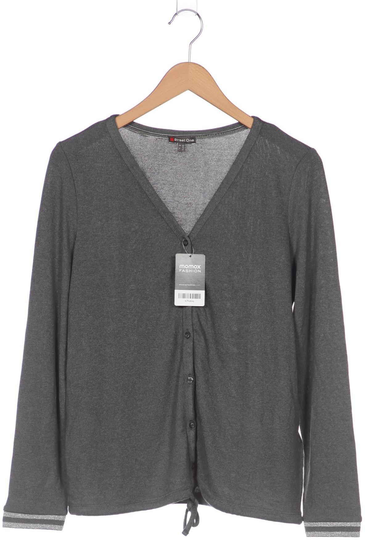 

Street One Damen Strickjacke, grün, Gr. 40