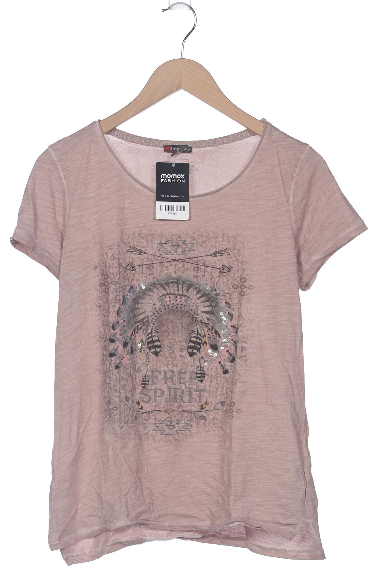 

Street One Damen T-Shirt, pink, Gr. 38