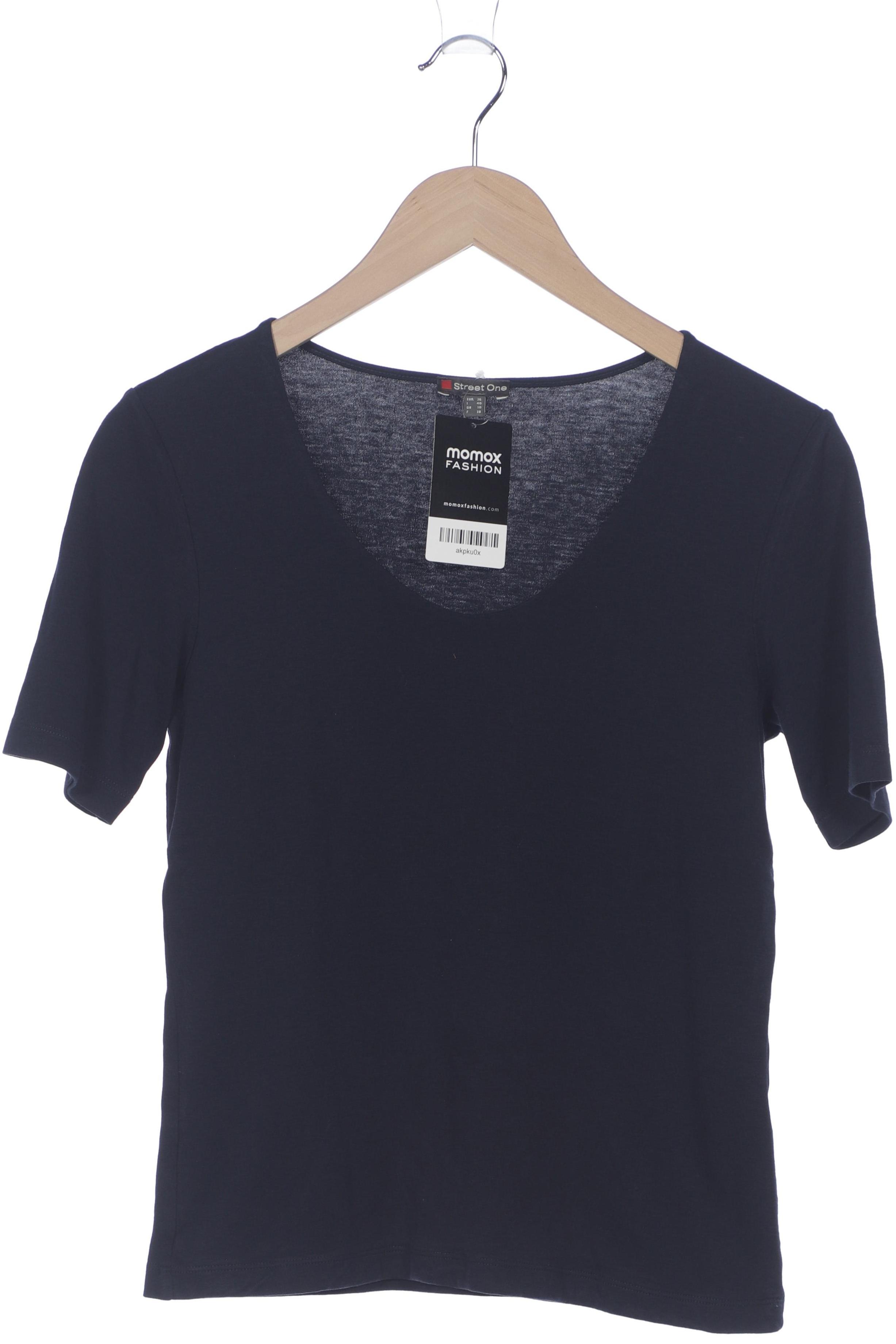 

Street One Damen T-Shirt, marineblau, Gr. 36