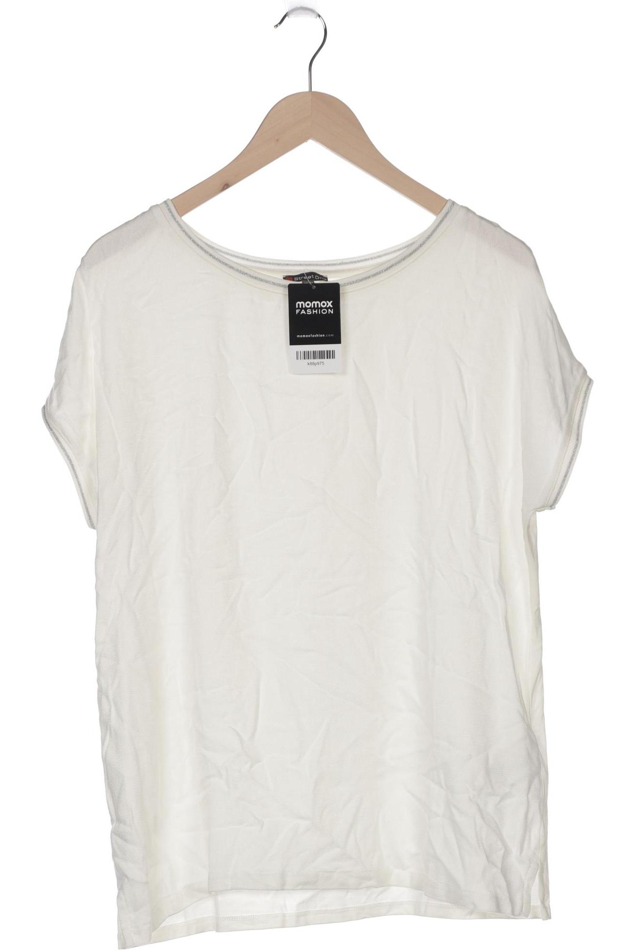 

Street One Damen T-Shirt, weiß, Gr. 42