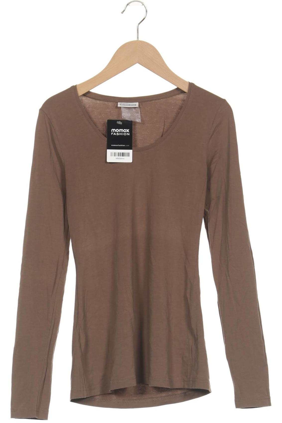 

Street One Damen Langarmshirt, braun, Gr. 34