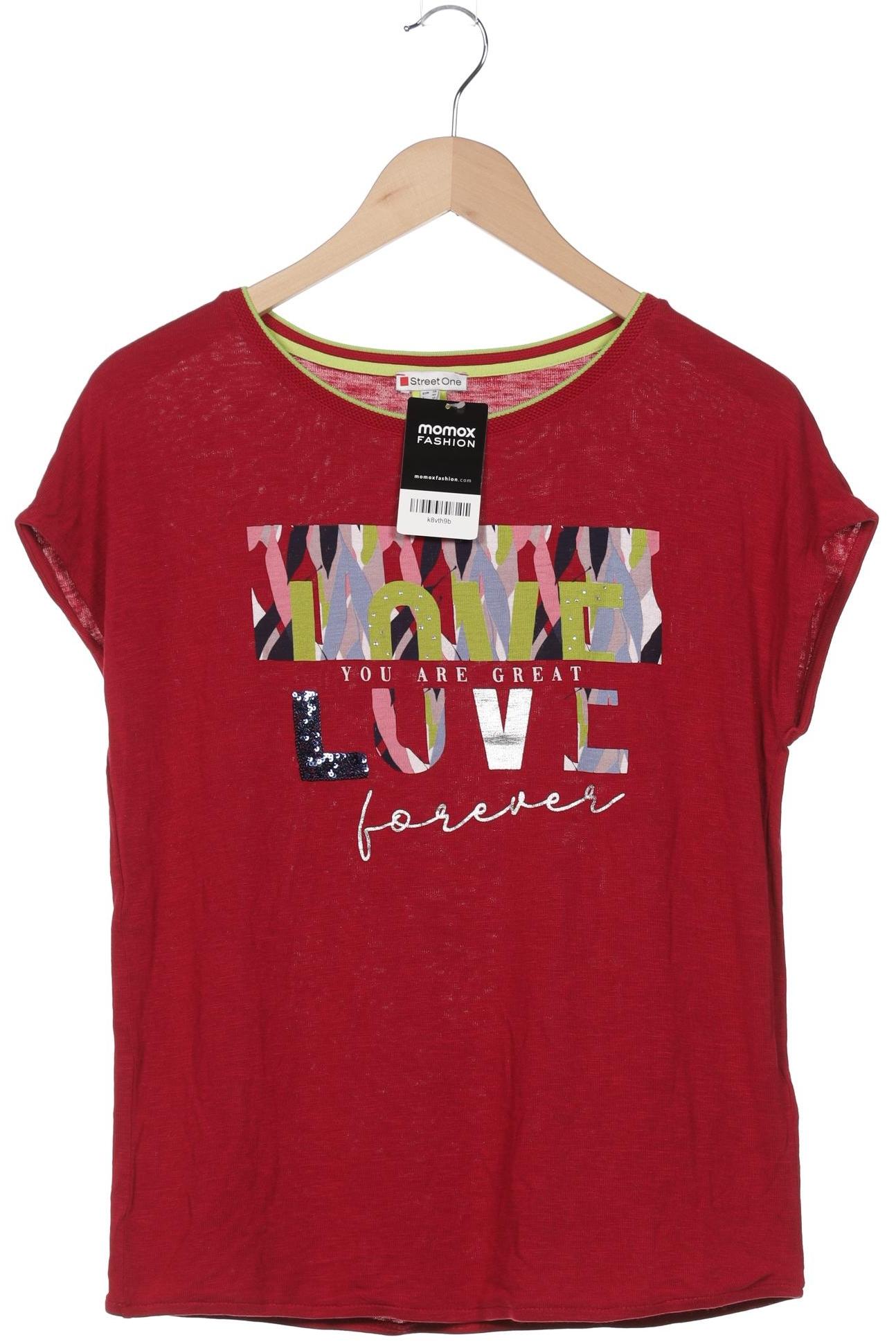 

Street One Damen T-Shirt, pink, Gr. 38