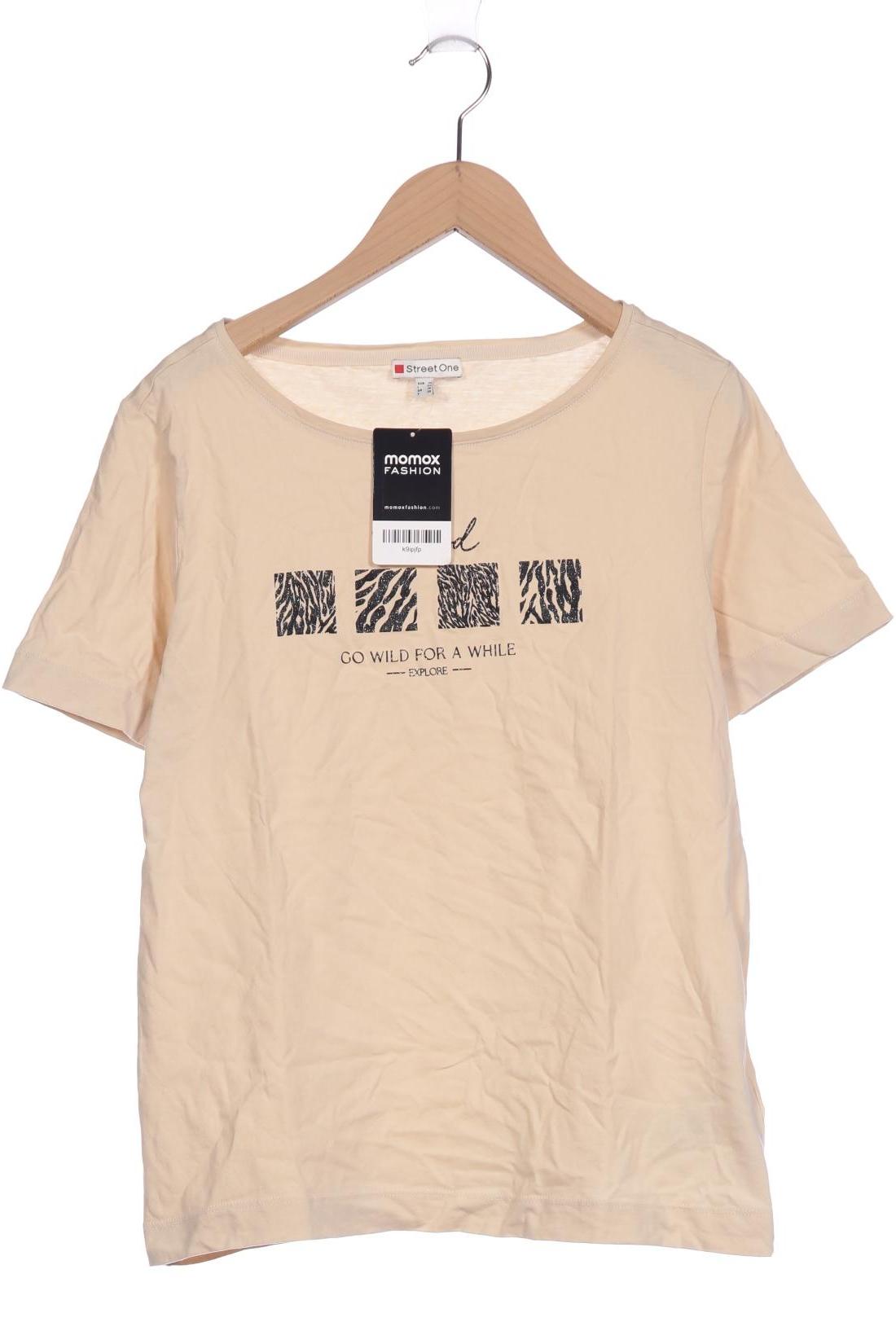 

Street One Damen T-Shirt, beige, Gr. 36