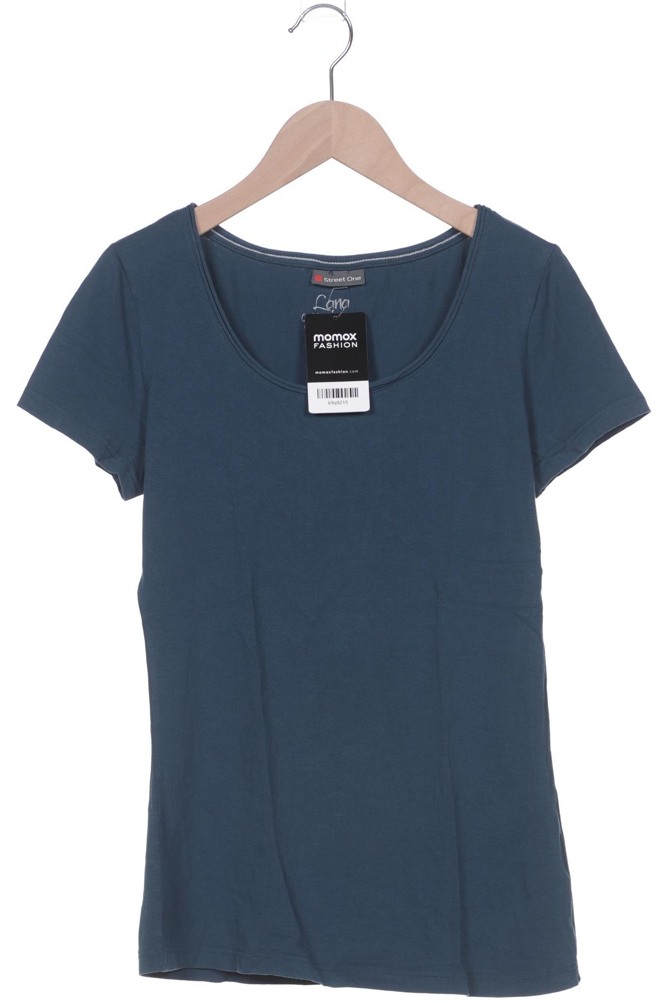 

Street One Damen T-Shirt, blau, Gr. 38