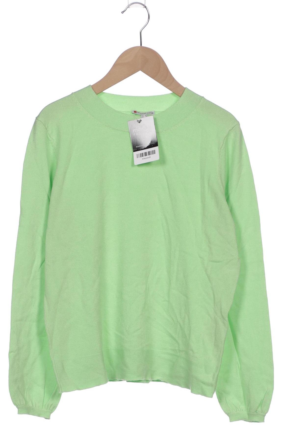 

Street One Damen Pullover, grün, Gr. 36