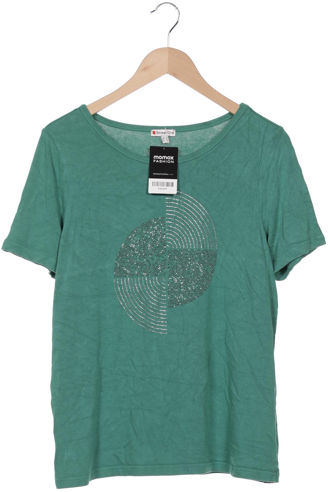 

Street One Damen T-Shirt, grün, Gr. 40