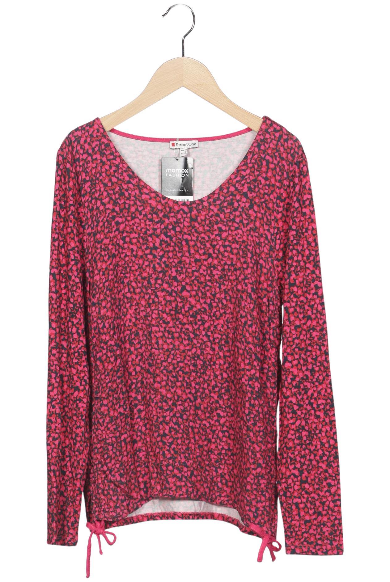 

Street One Damen Langarmshirt, pink, Gr. 38