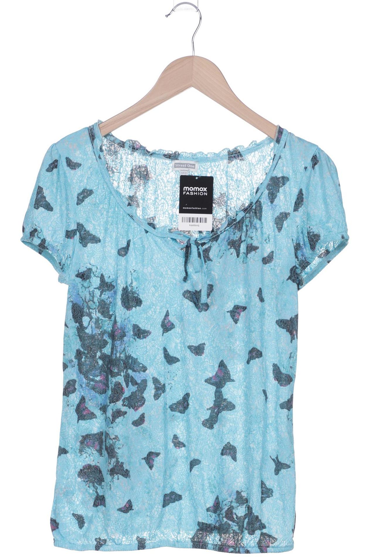 

Street One Damen T-Shirt, blau, Gr. 42