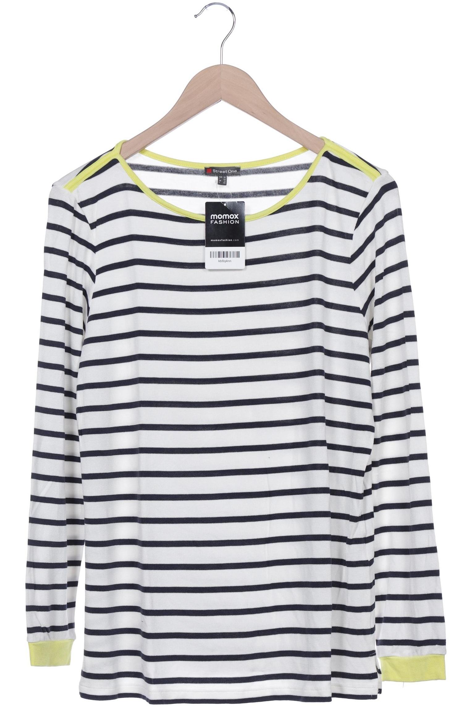 

Street One Damen Langarmshirt, cremeweiß, Gr. 42