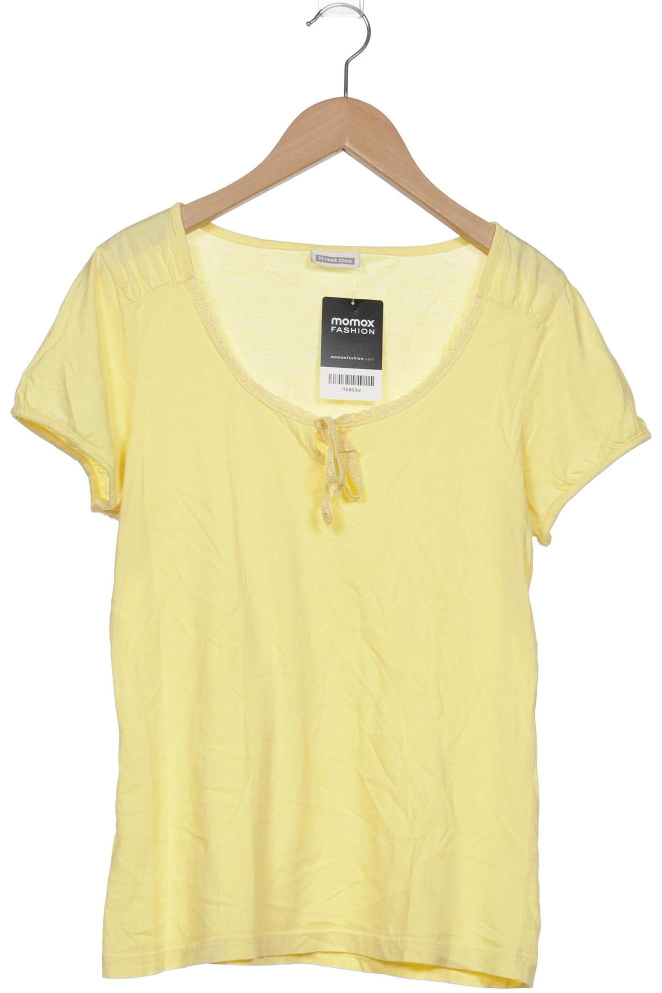 

Street One Damen T-Shirt, gelb, Gr. 38