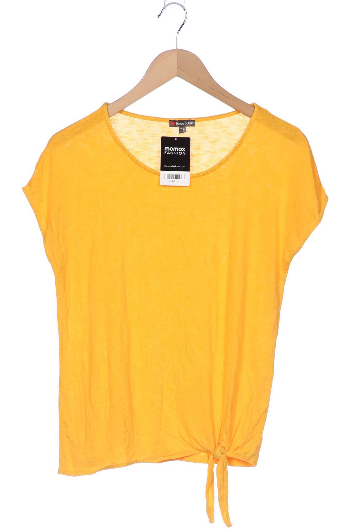 

Street One Damen T-Shirt, gelb, Gr. 38