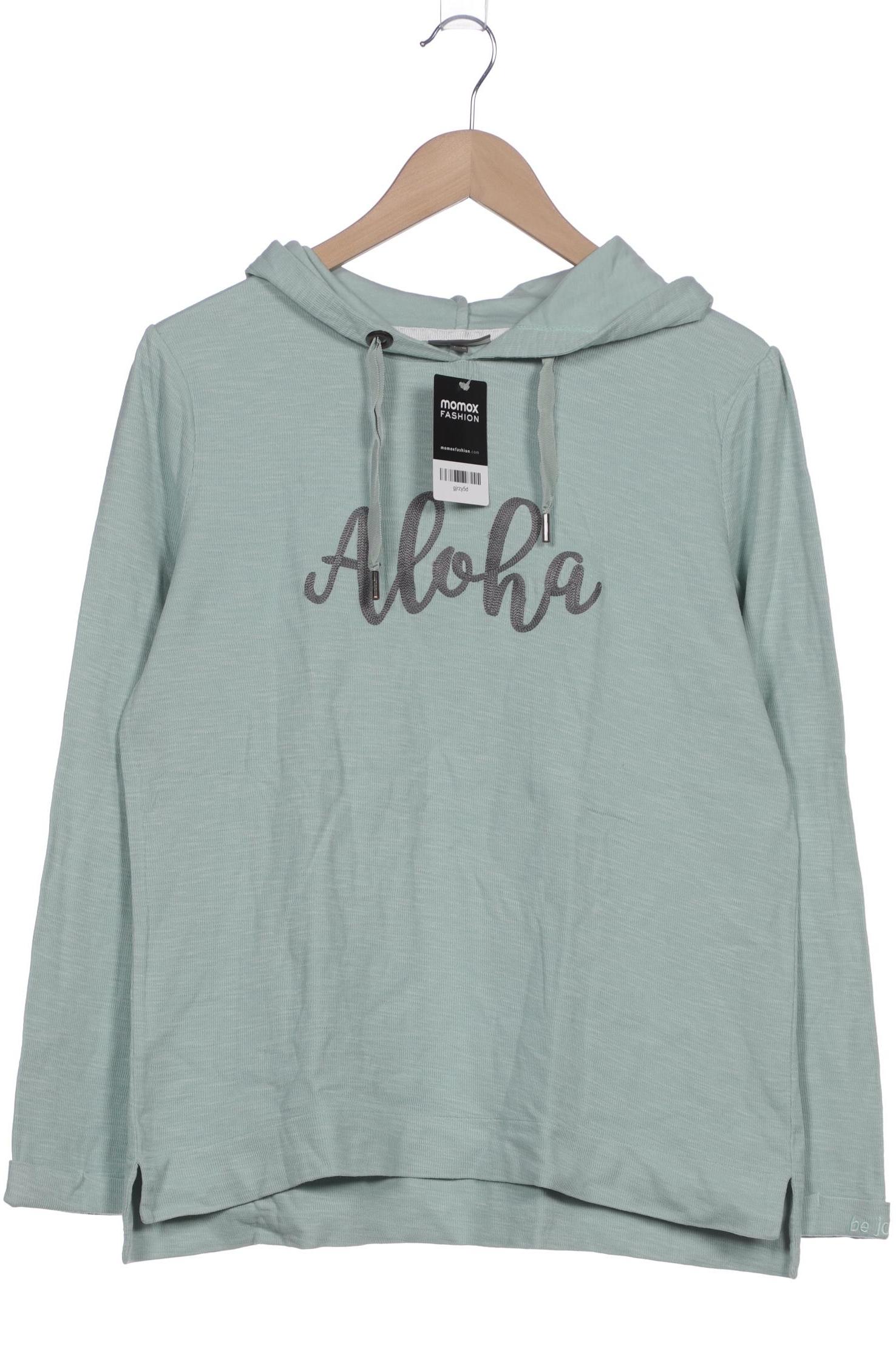 

Street One Damen Kapuzenpullover, türkis, Gr. 38