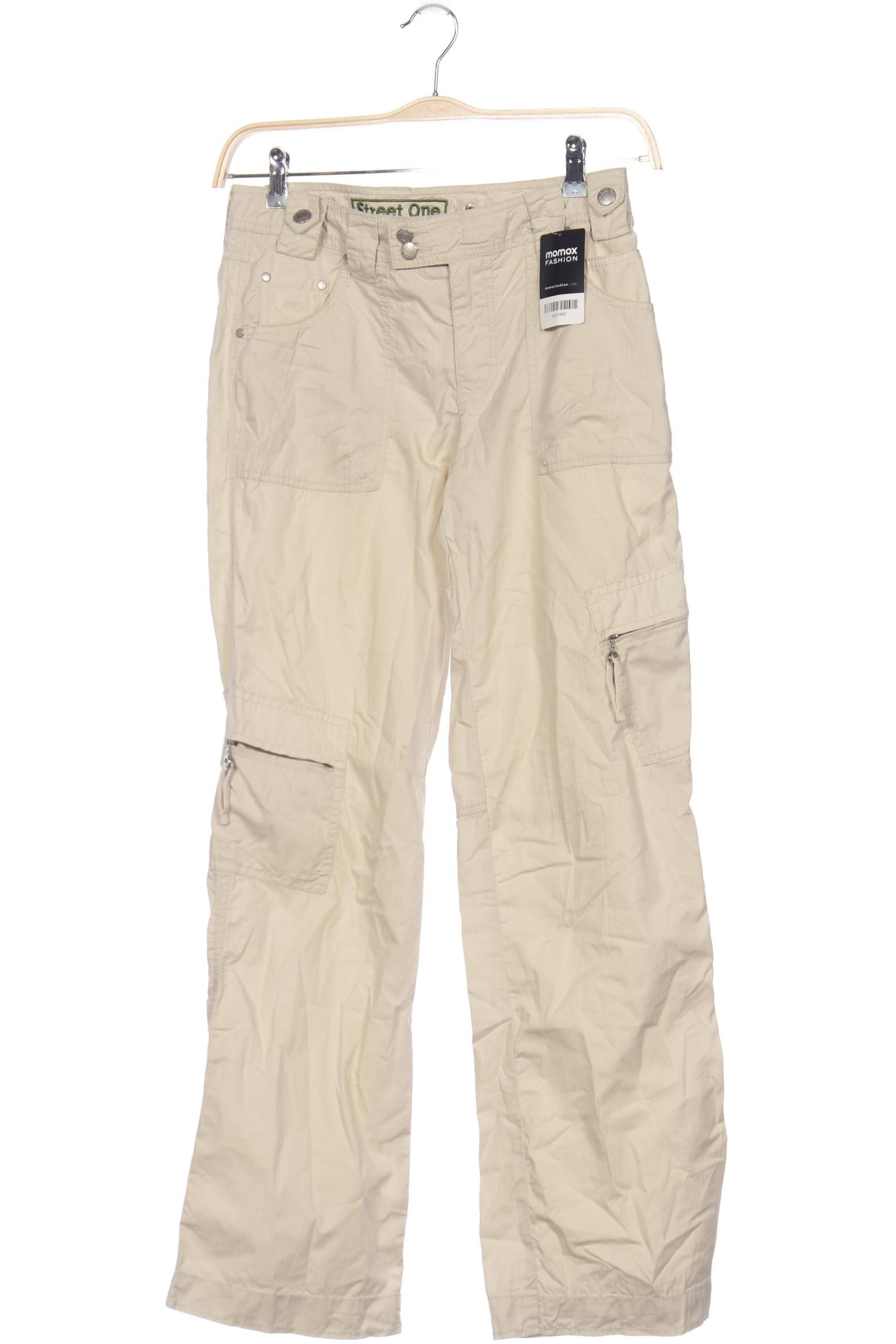 

Street One Damen Stoffhose, beige, Gr. 38