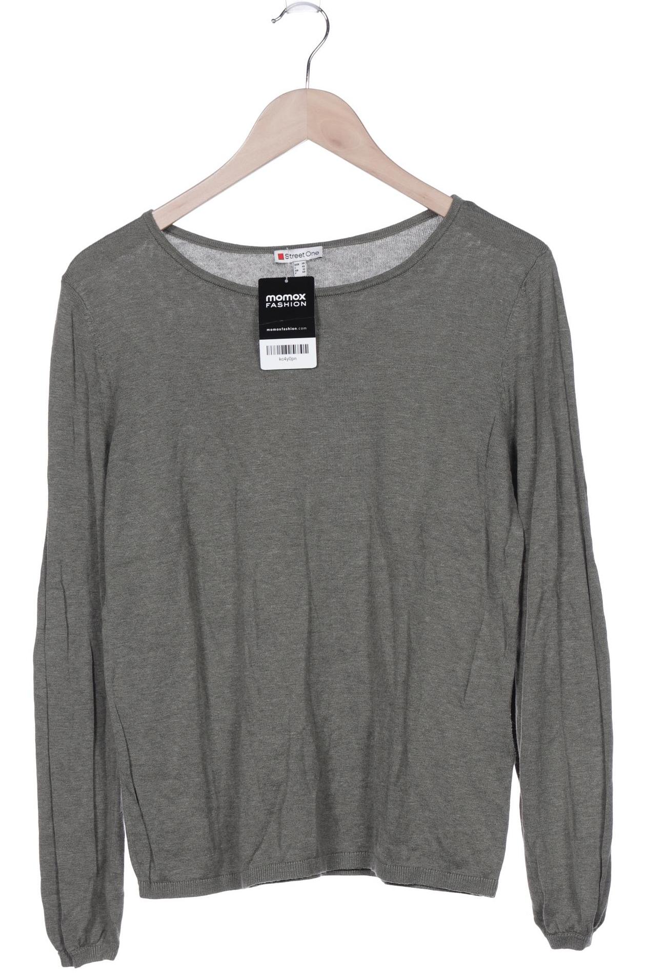 

Street One Damen Pullover, grün, Gr. 38