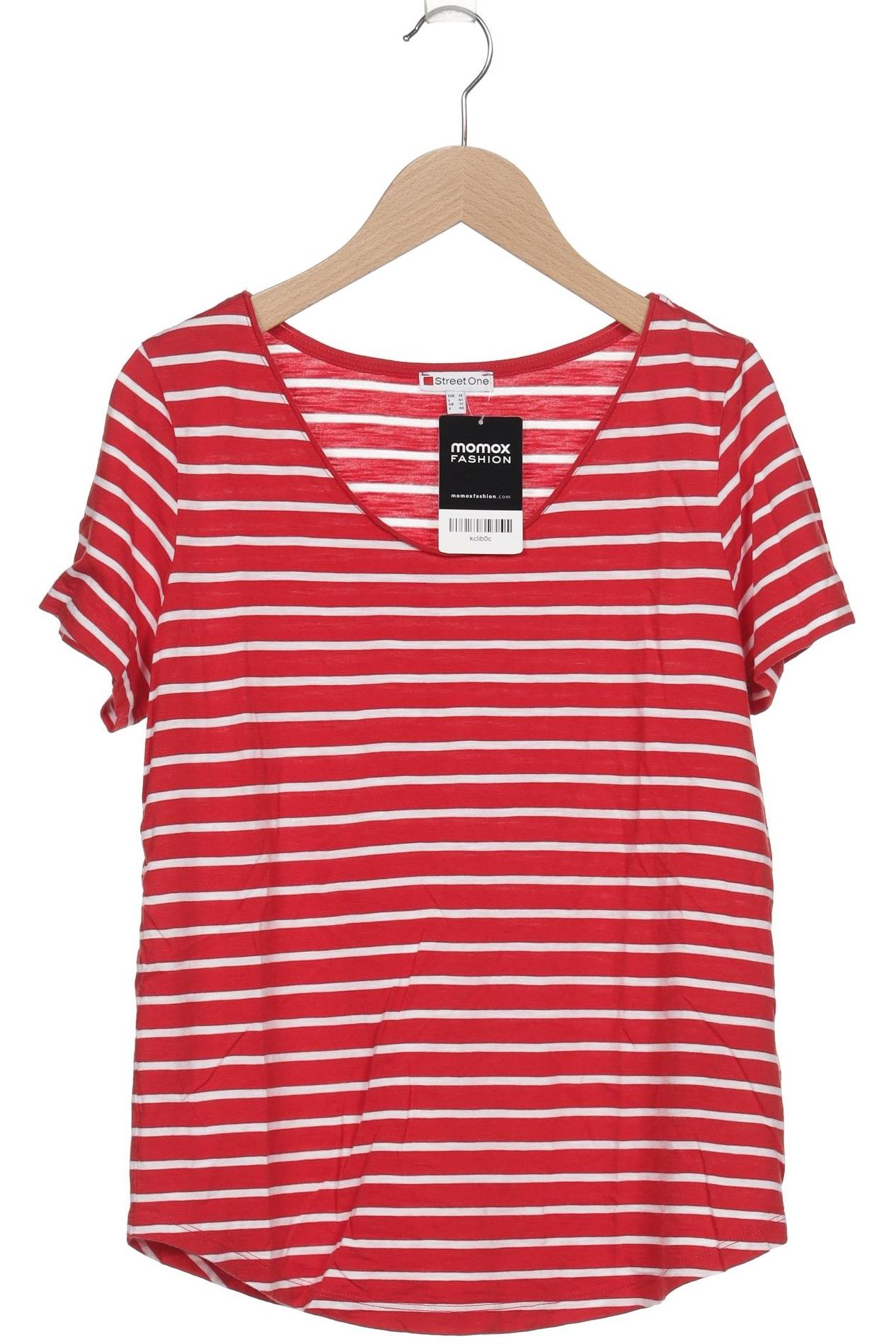 

Street One Damen T-Shirt, rot, Gr. 38