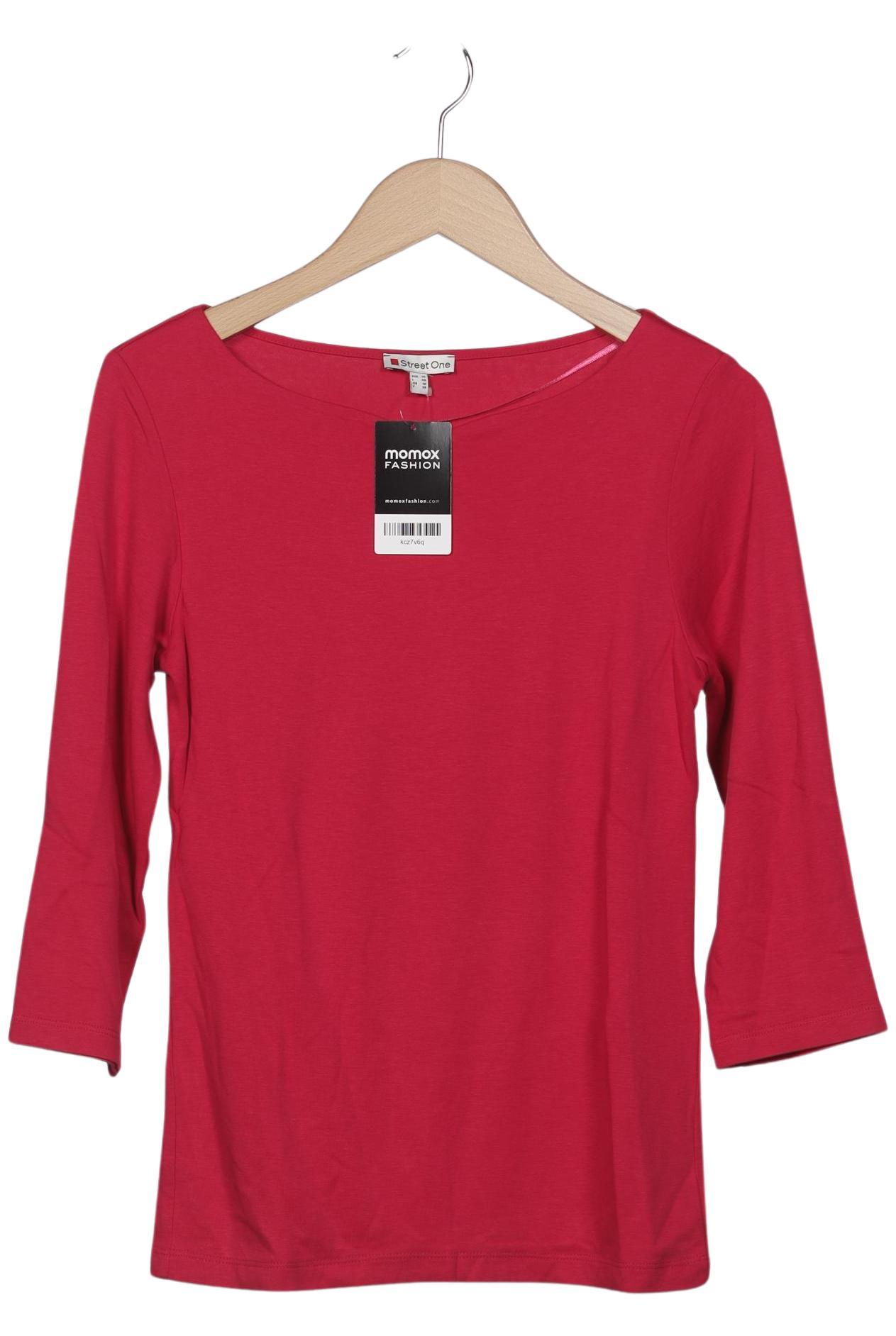 

Street One Damen Langarmshirt, rot, Gr. 36