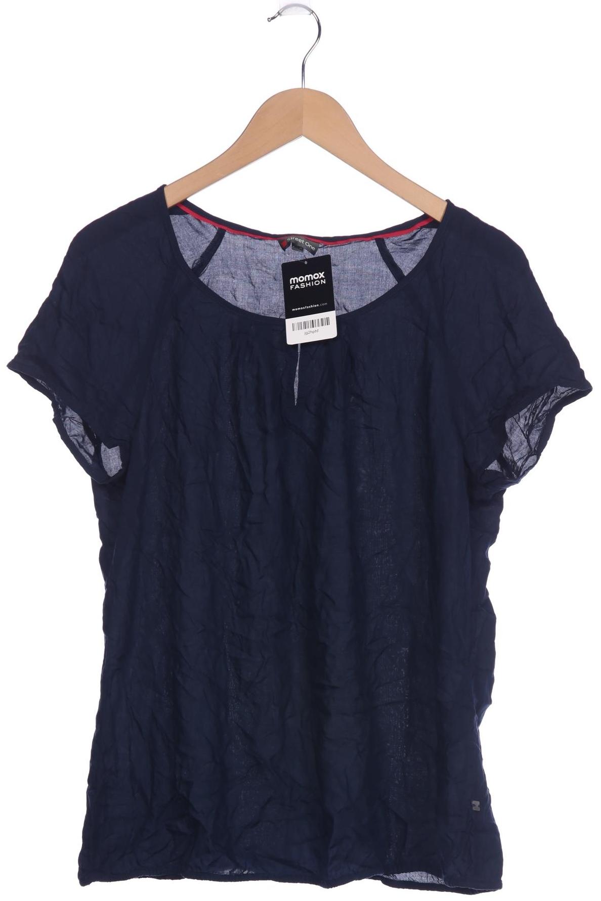 

Street One Damen T-Shirt, marineblau, Gr. 42