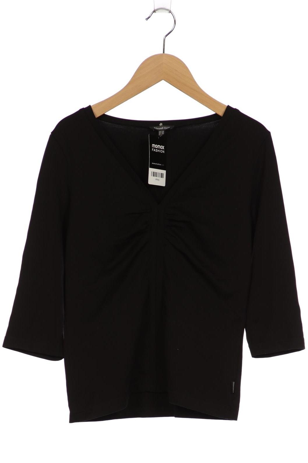 

Street One Damen Langarmshirt, schwarz, Gr. 38