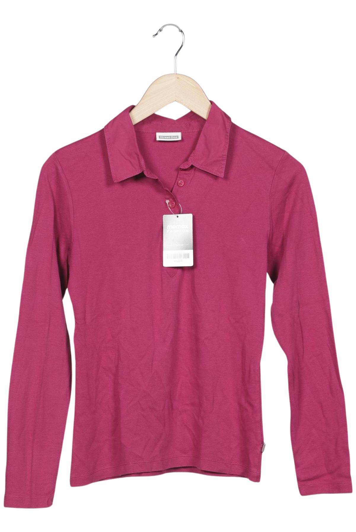 

Street One Damen Poloshirt, pink, Gr. 38