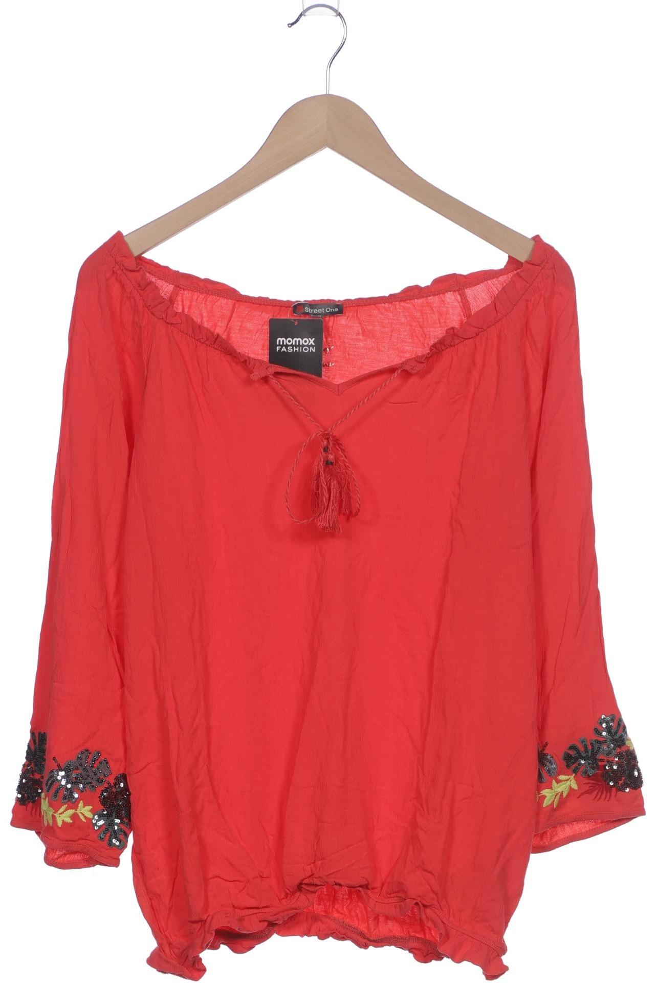 

Street One Damen Langarmshirt, pink, Gr. 42