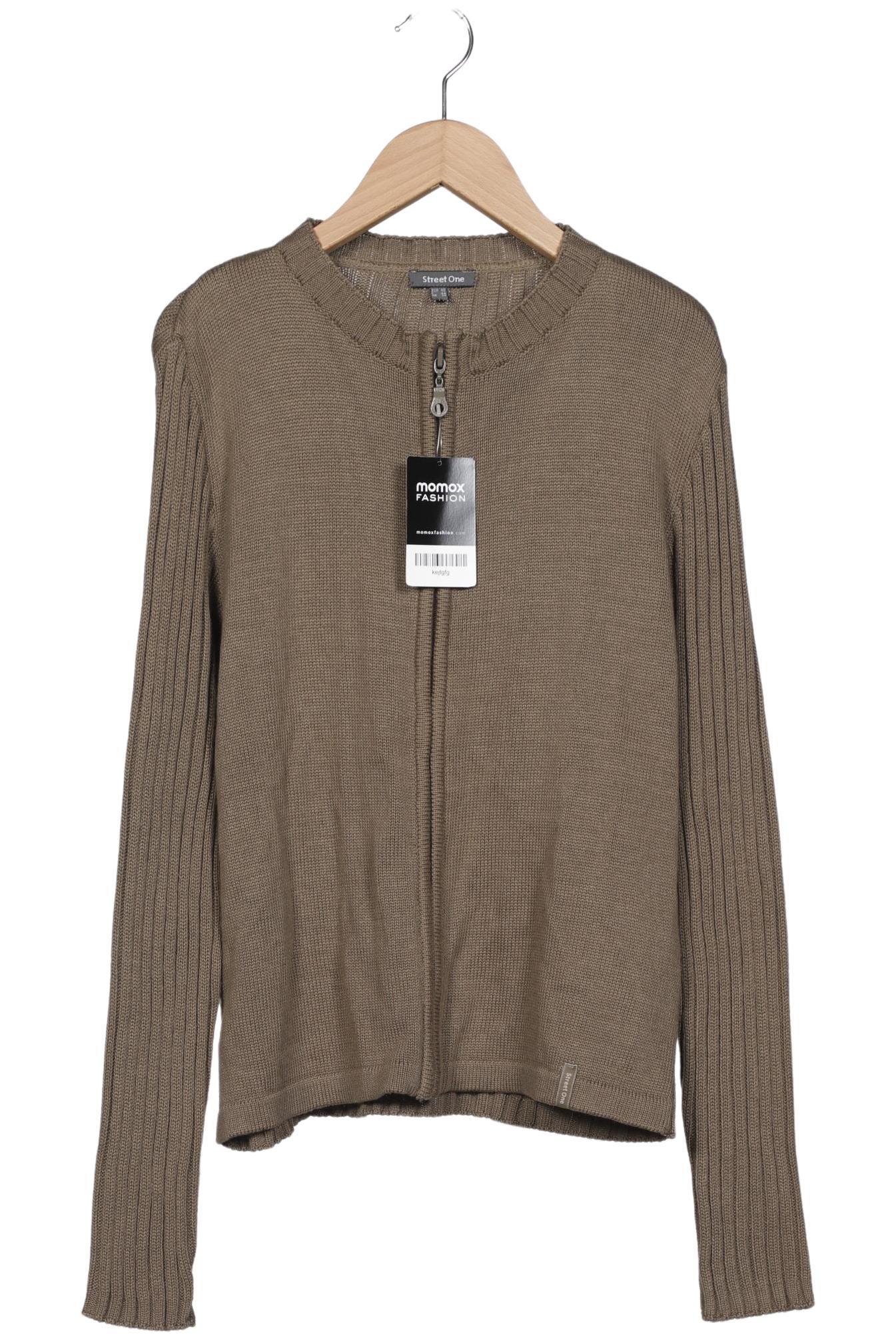 

Street One Damen Strickjacke, braun, Gr. 40